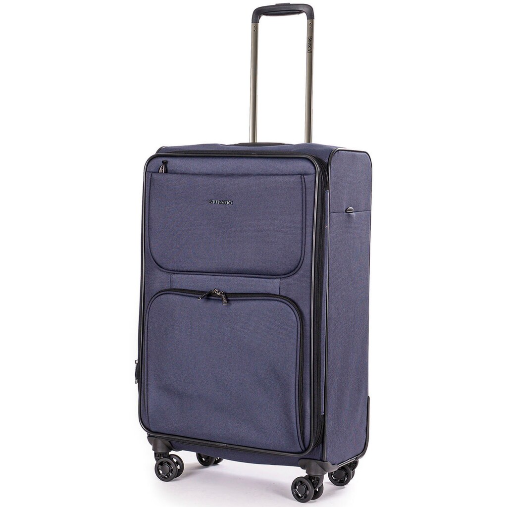 Stratic Weichgepäck-Trolley »Bendigo Light + M, navy«, 4 Rollen