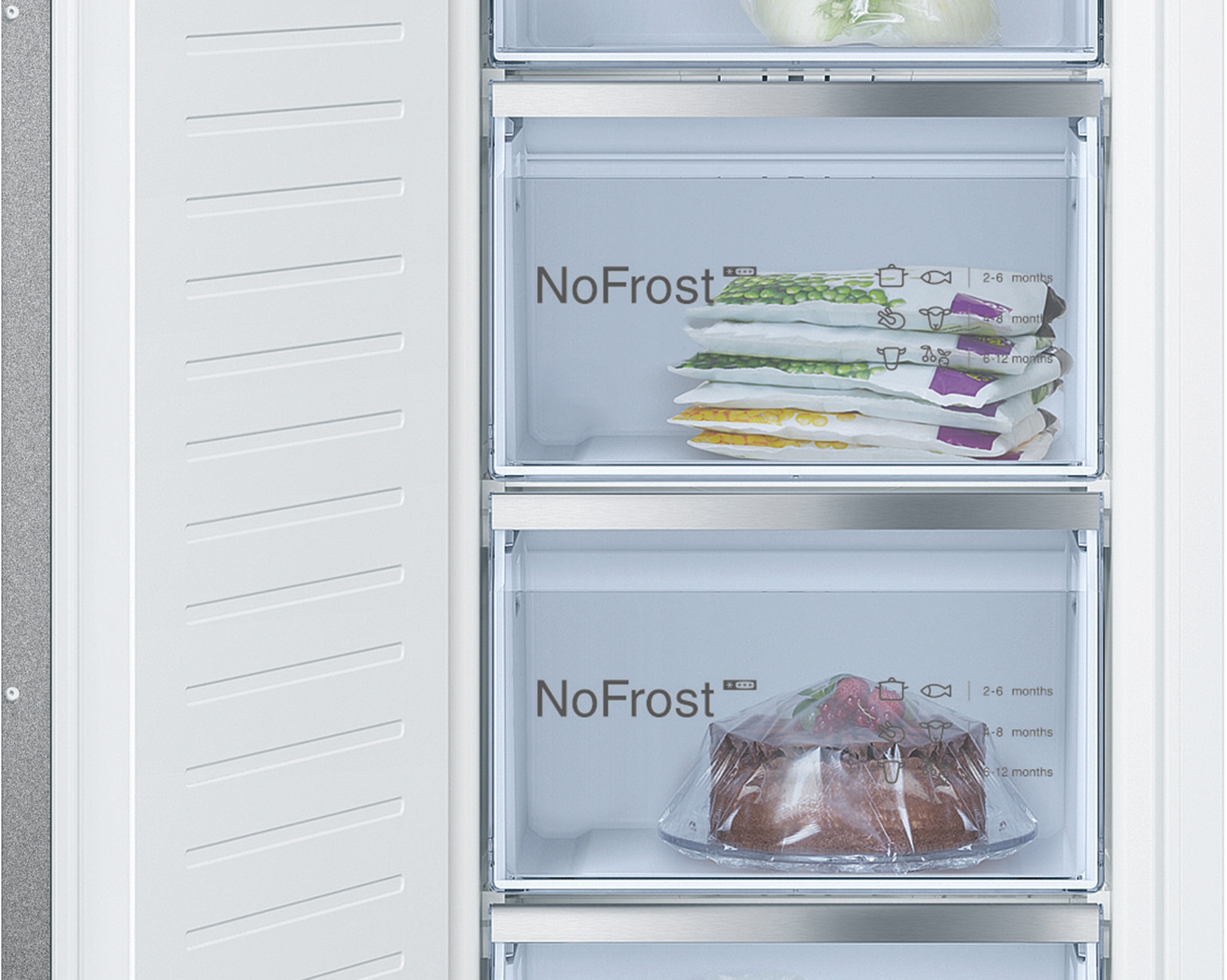 BOSCH Einbaugefrierschrank Serie 6 »GIN81ACE0«, 177,2 cm hoch, 55,8 cm breit