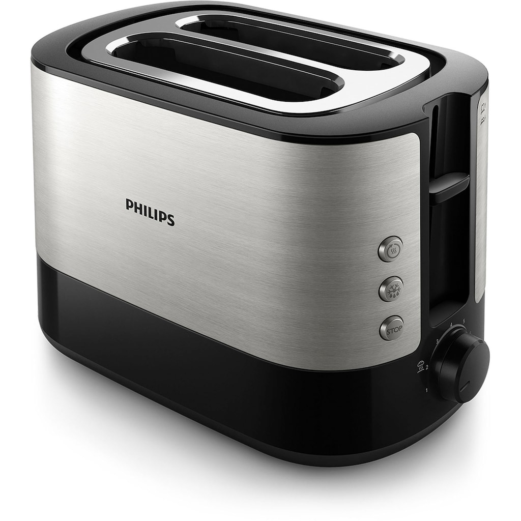 Philips Toaster »HD2637/90 Viva Collection«, 2 kurze Schlitze, für 2 Scheiben, 950 W