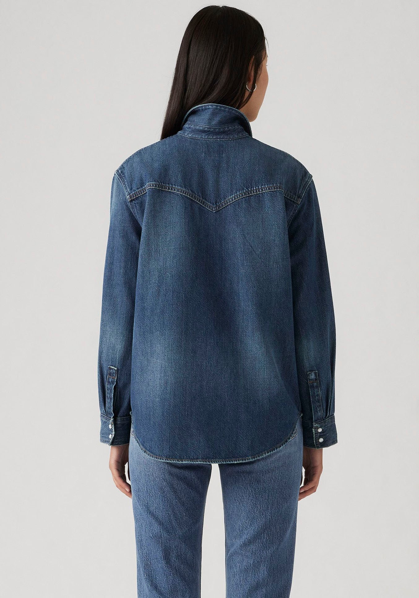 Levi's® Jeansbluse »TEODORA WESTERN SHIRT«, mit Druckknöpfen