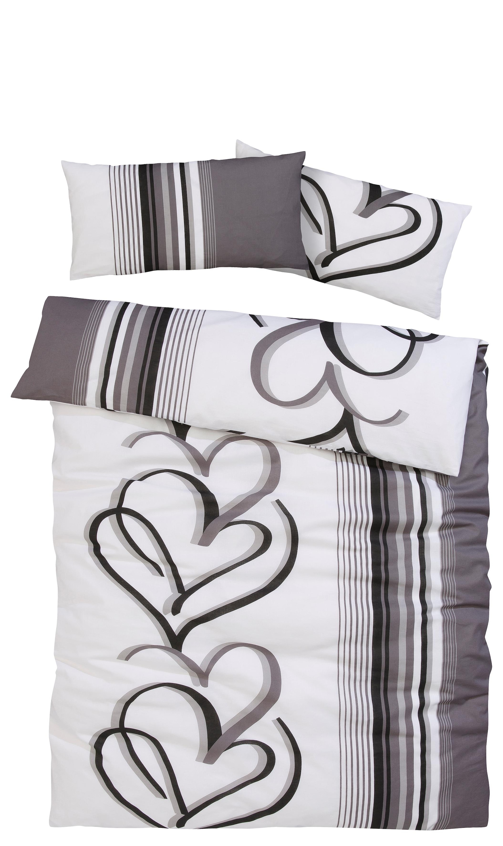 OTTO home Bettwäsche »Area in Gr. 135x200 oder 155x220 cm« 2 Bettwäsche in verschiedenen Qualitäten