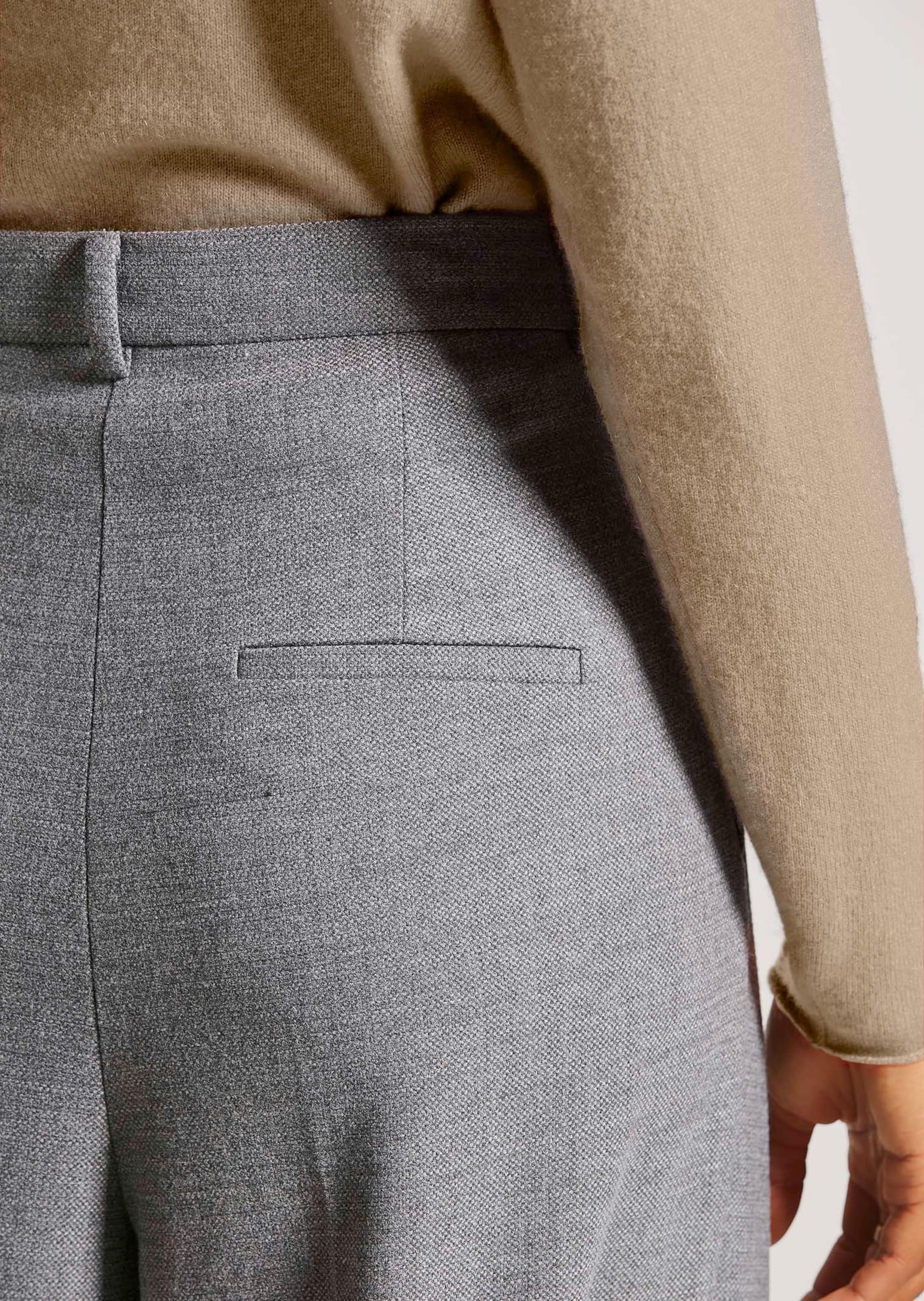 MADELEINE Bundfaltenhose »Palazzohose Weite Bundfaltenhose mit Formbund«