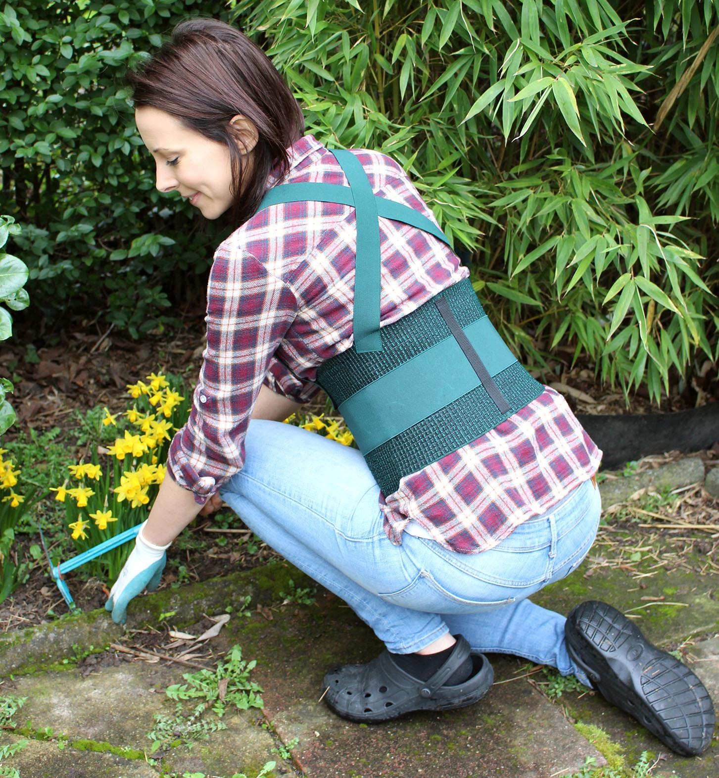 Hydas Garten-Aktiv-Stützgürtel, ideal bei Garten- und Hausarbeit