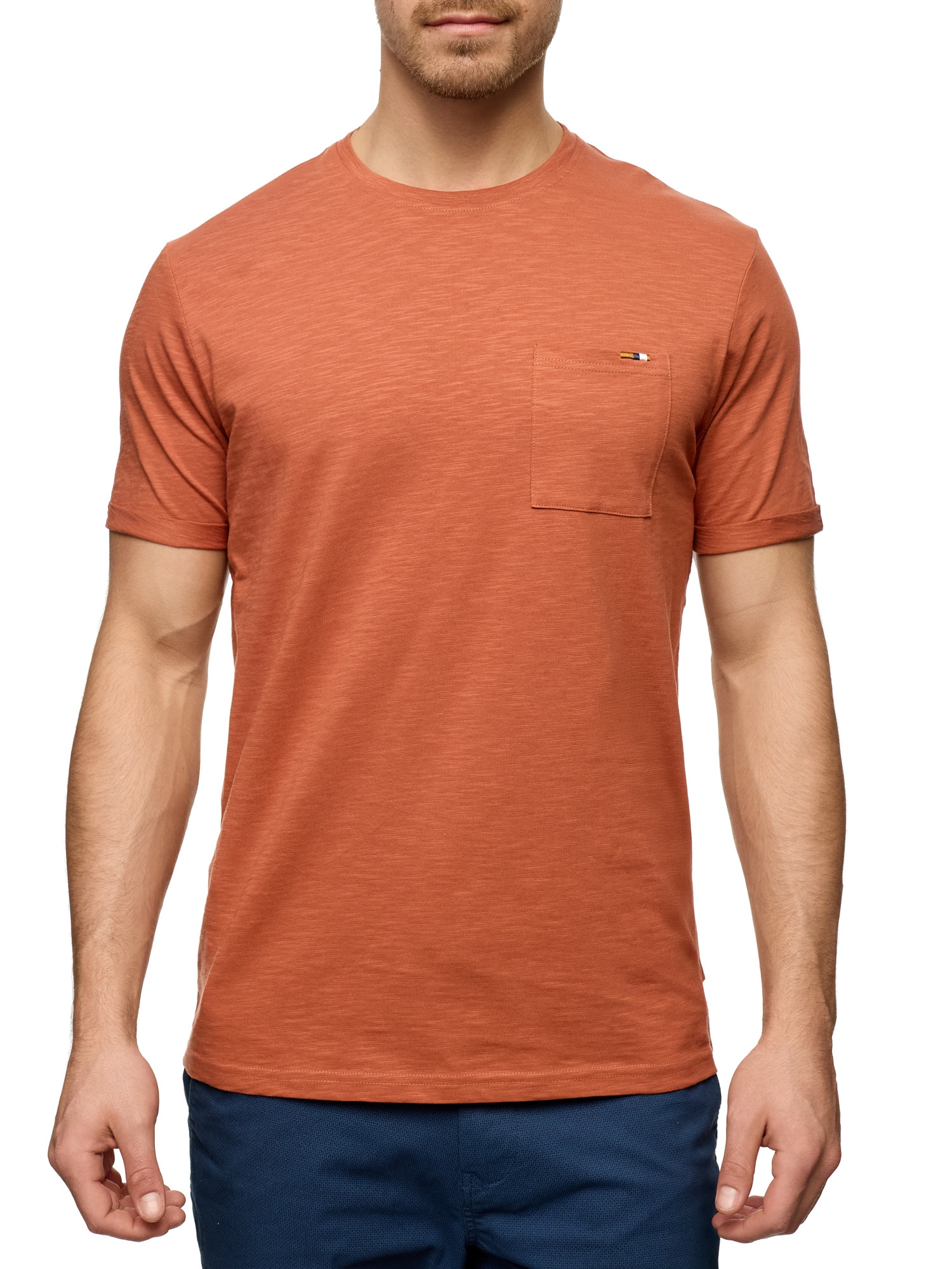 Indicode Rundhalsshirt »INAndorra« Baumwolle, regular fit