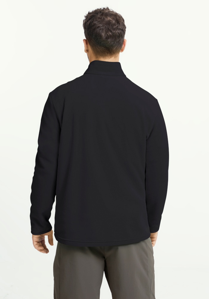Jack Wolfskin Fleecepullover »TAUNUS 100 HZ M«, mit Reißverschluss, wasserabweisend, windabweisend, atmungsaktiv

