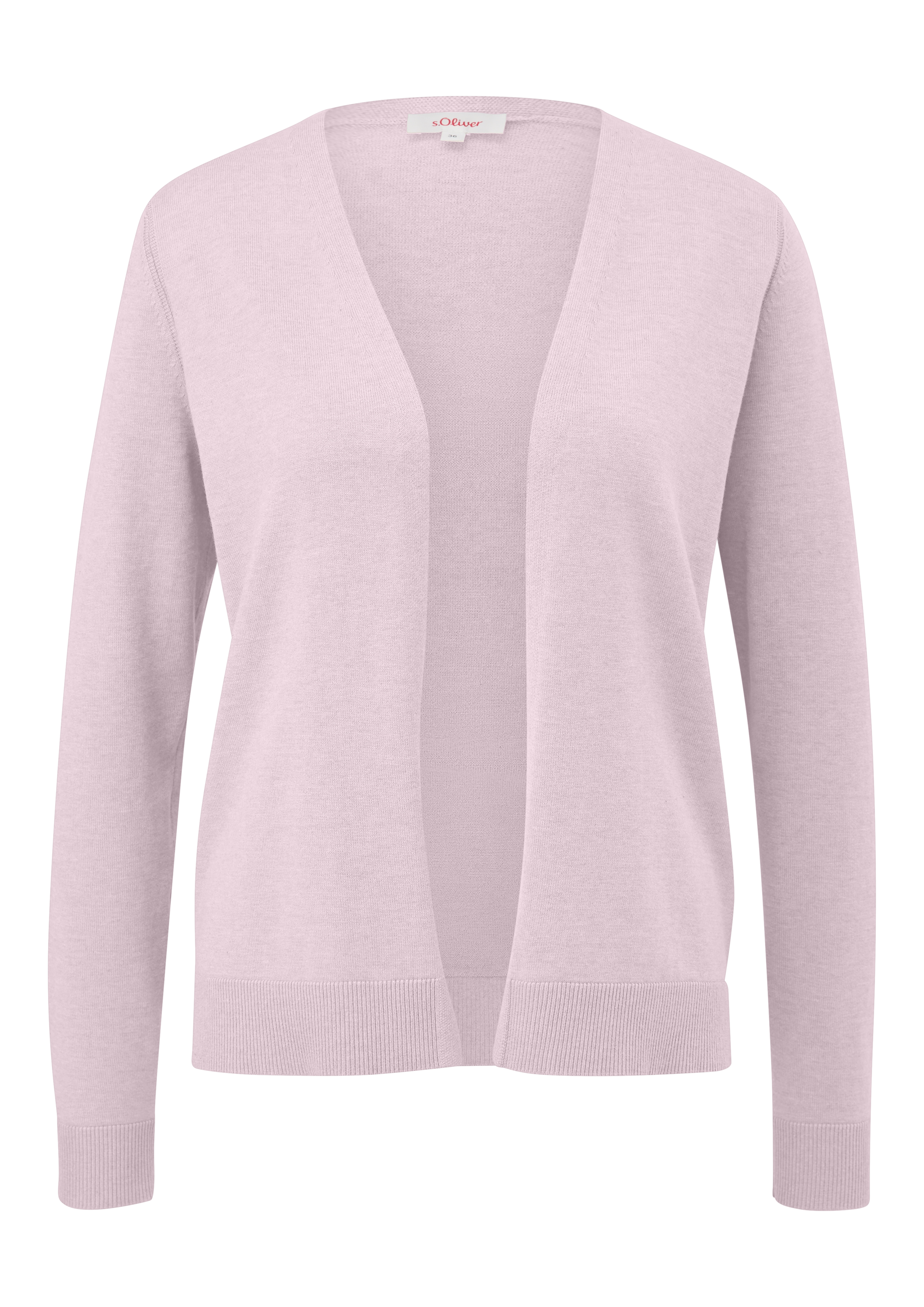 s.Oliver Strickjacke, Feinstrick ohne Verschluss