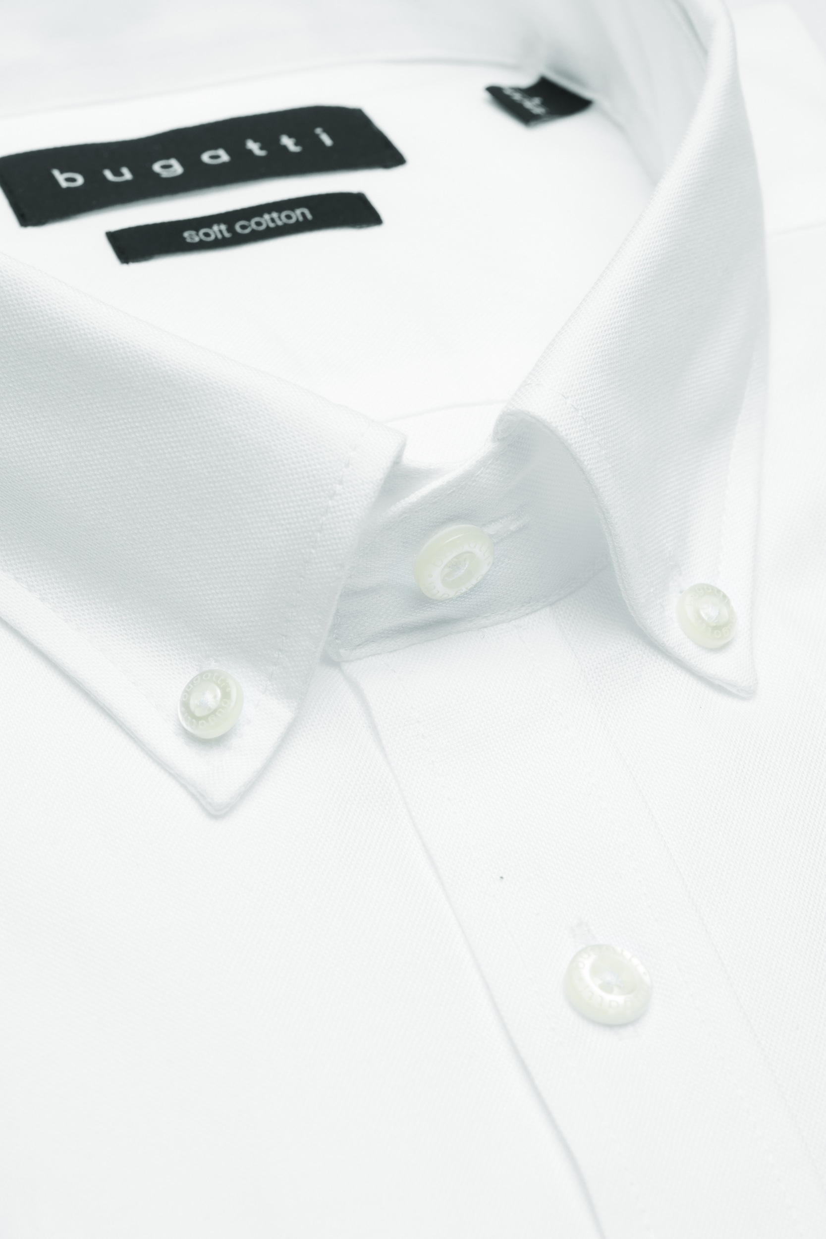 bugatti Langarmhemd, Oxford Modern Fit