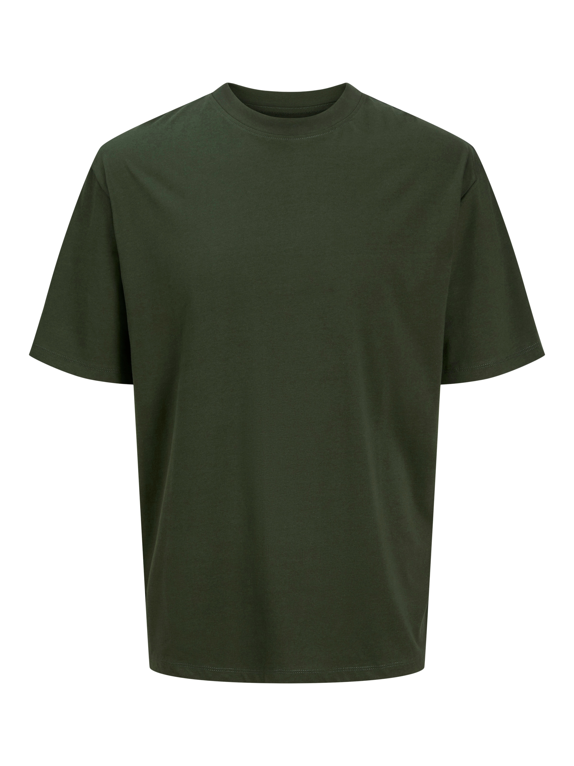 Jack & Jones Oversize-Shirt »JJEBRADLEY Oversize T-Shirt mit klassischem Rundhalsausschnitt« mit gekämmten Jersey