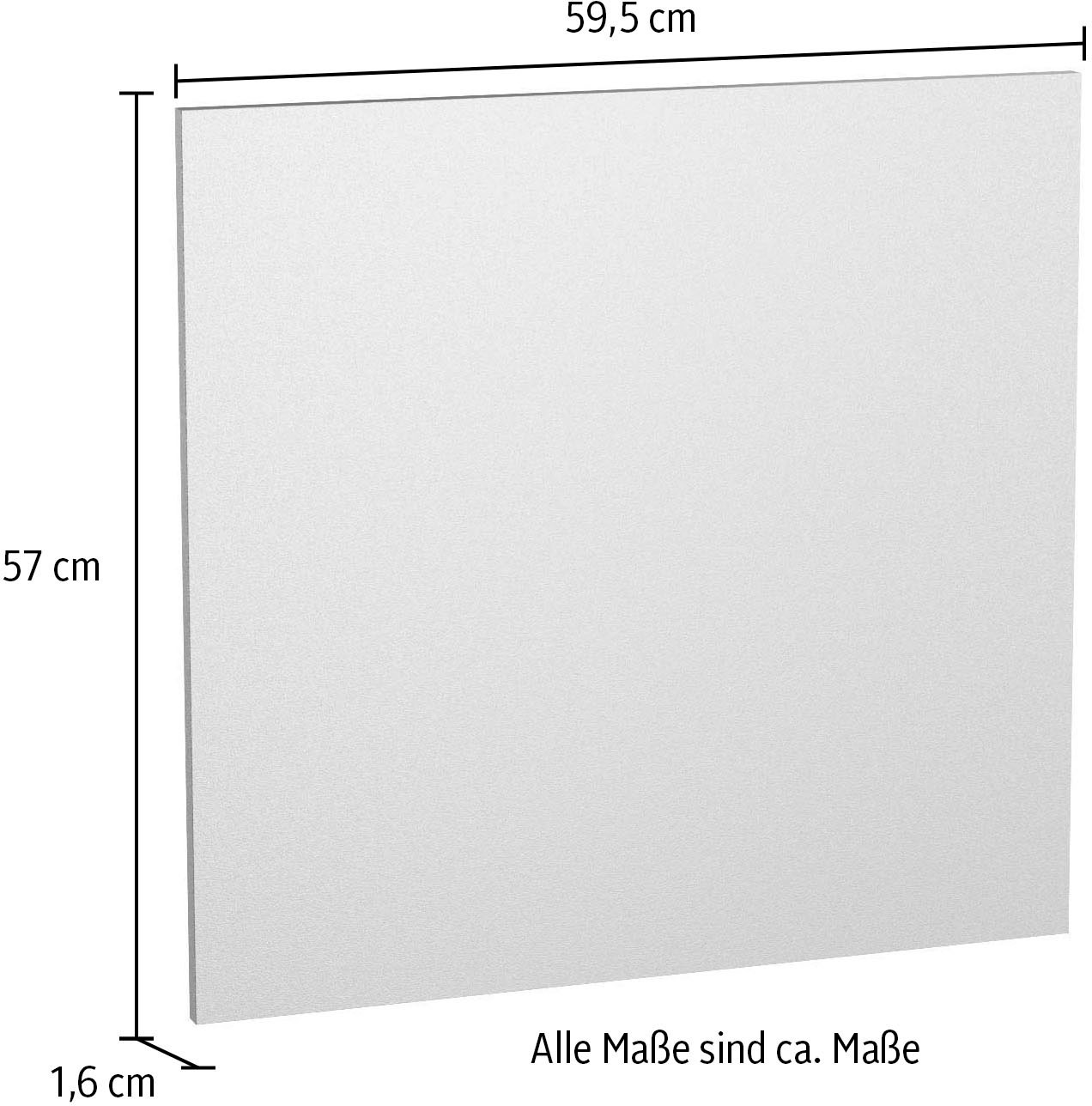 KOCHSTATION Vorsatztür »KS-Bern2« 1 Stk. tlg. Breite 60 cm