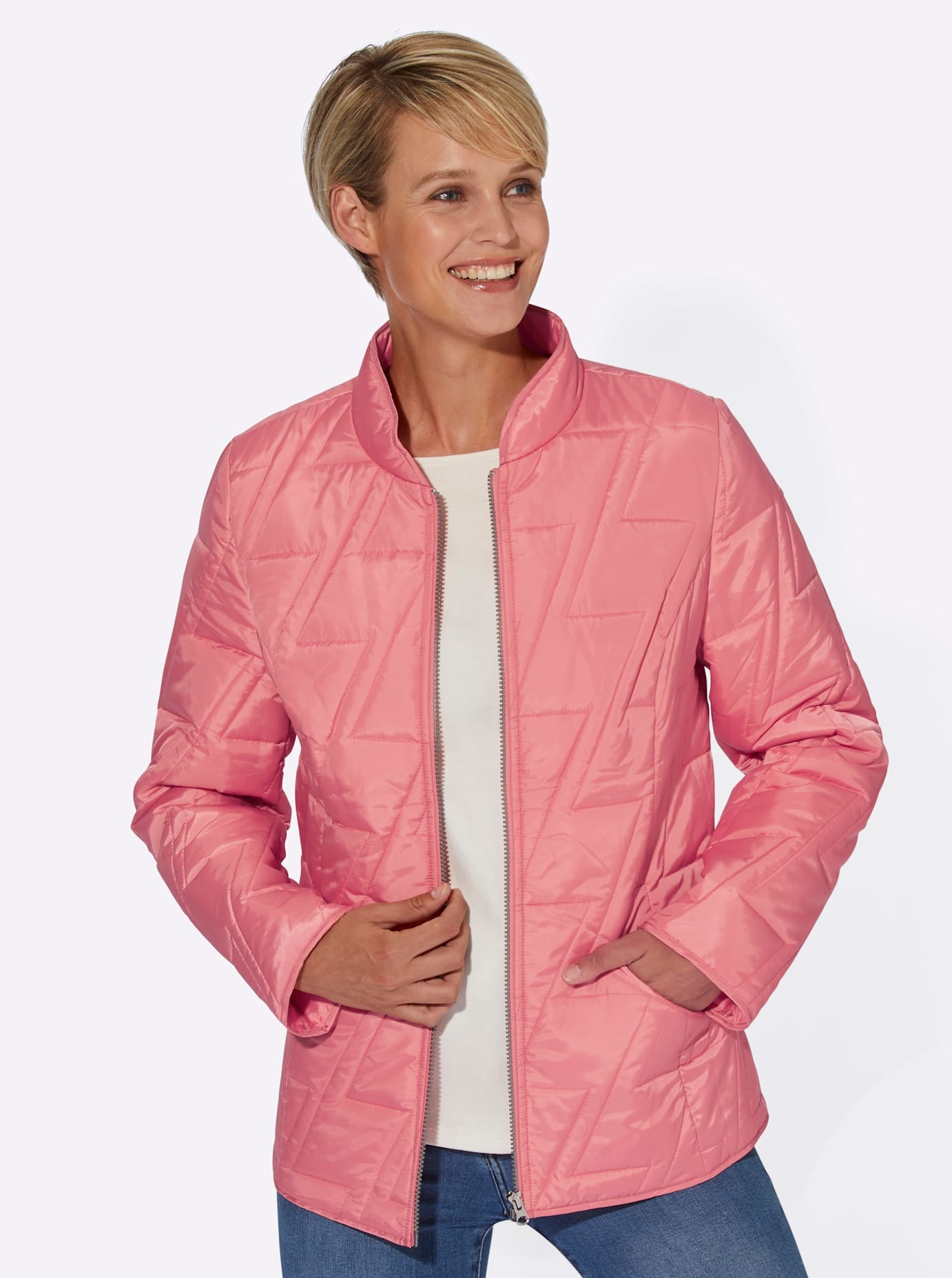 Classic Basics Steppjacke, ohne Kapuze