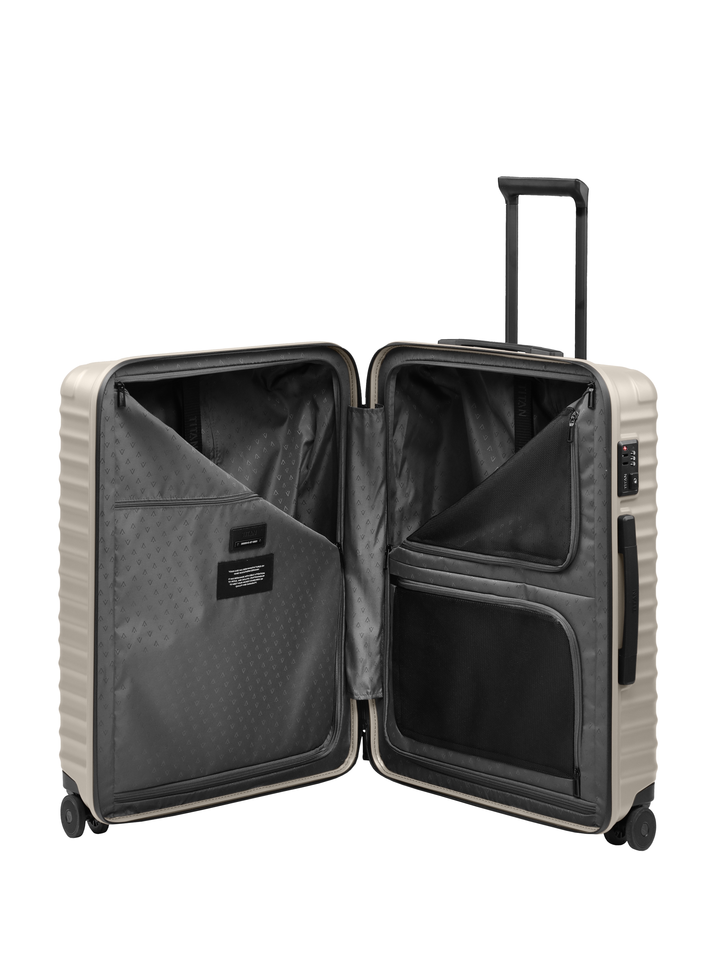 TITAN - Made in Germany Hartschalen-Trolley »UPGRADE M+ Hartschalenkoffer« 80 l 4 Rollen