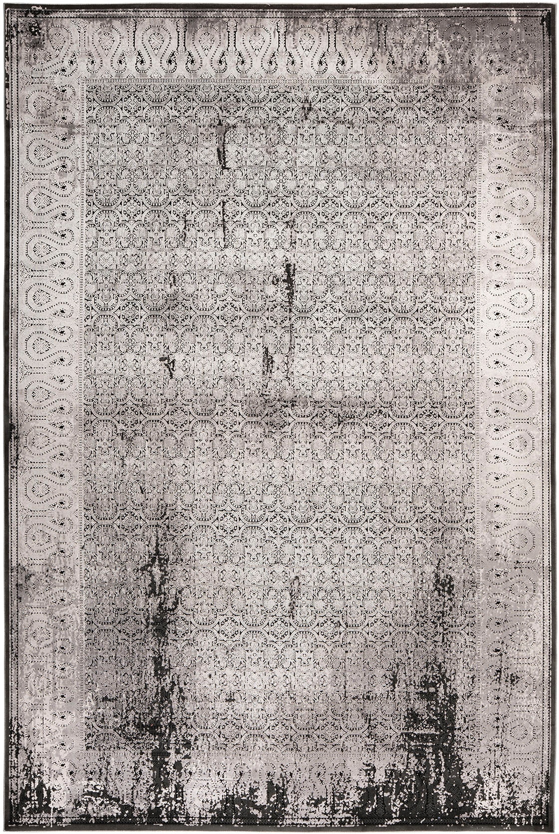 Obsession Teppich »My Eden of Obsession 200« rechteckig 10 mm Höhe Kurzflor, mit Bordüre, besonders hohe Knotendichte