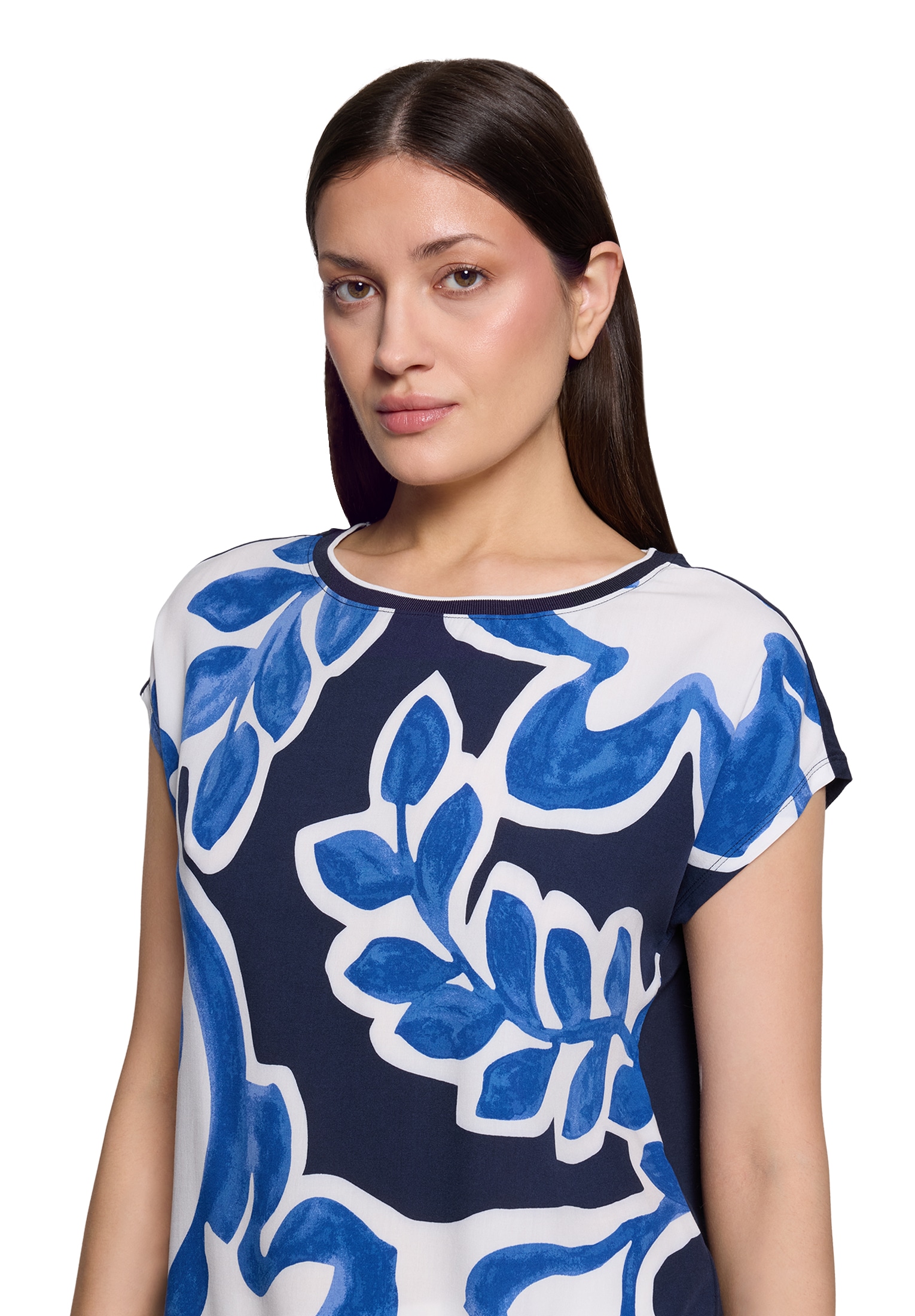 Betty&Co Print-Shirt »Patchwork-Shirt mit Print«