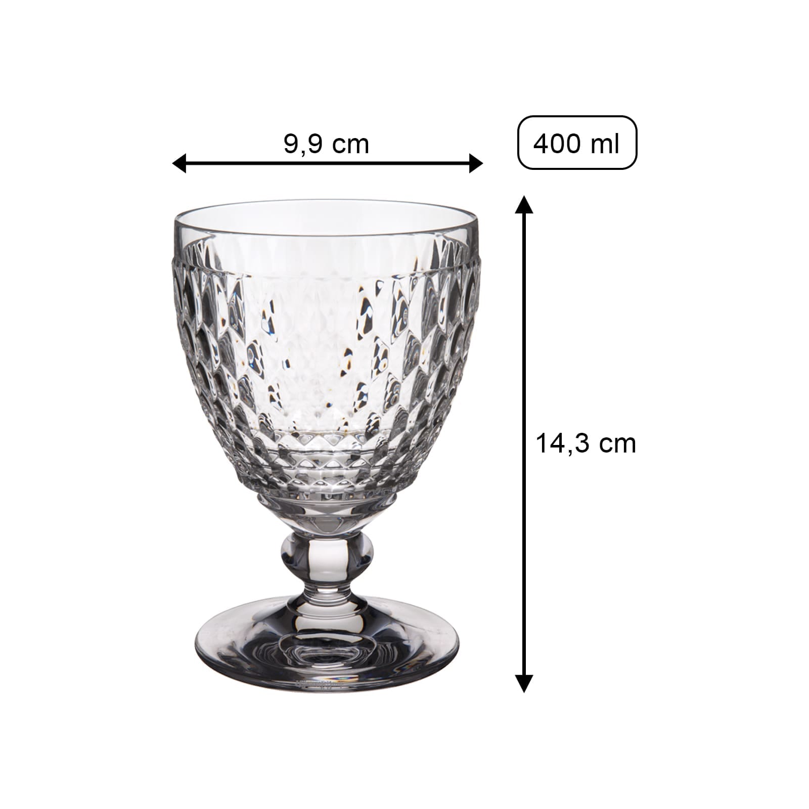 Villeroy & Boch Glas »Wassergläser Boston Coloured 400 ml 4er Set«