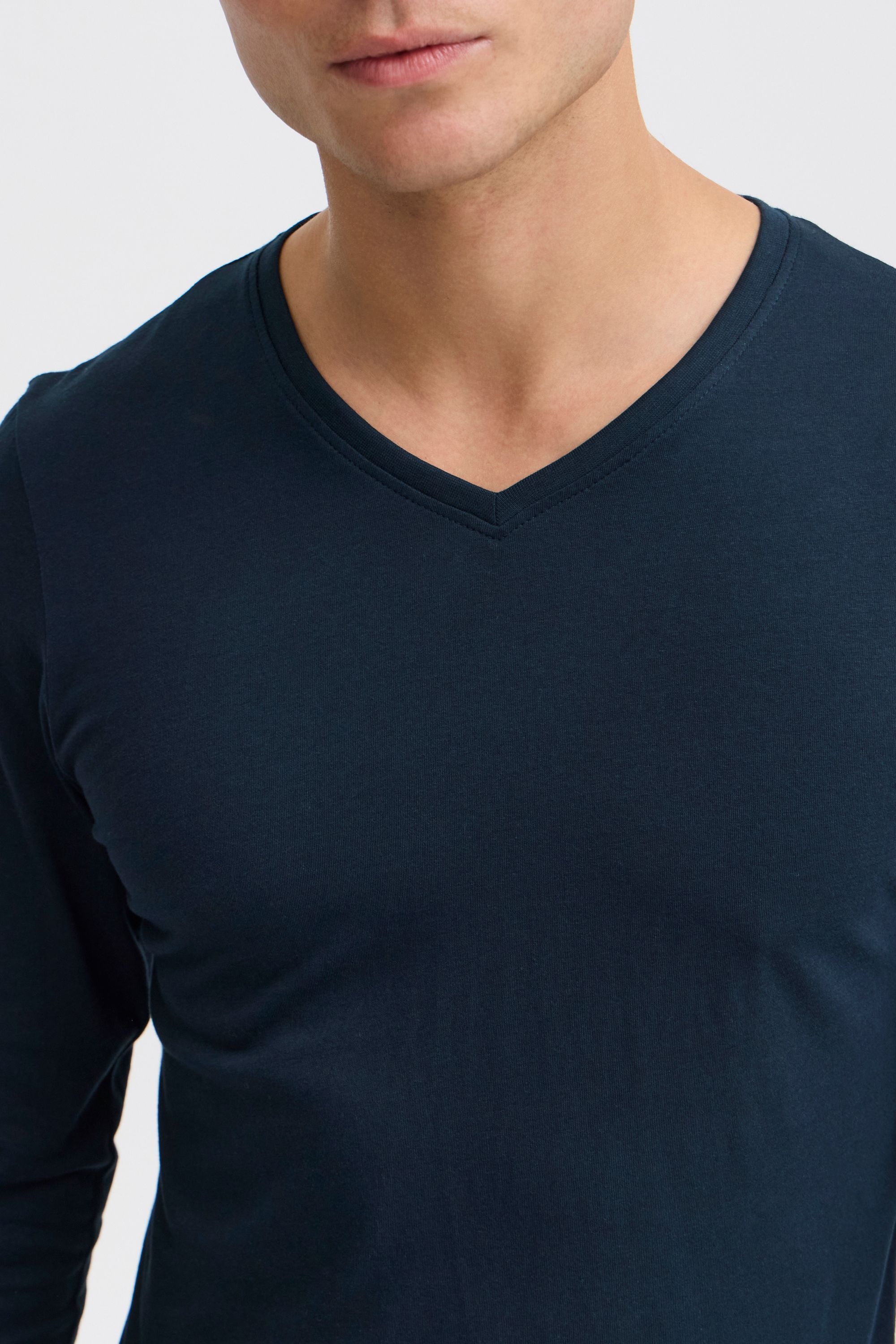 !Solid V-Shirt »V-Shirt SDBasil«