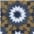 blau/beige