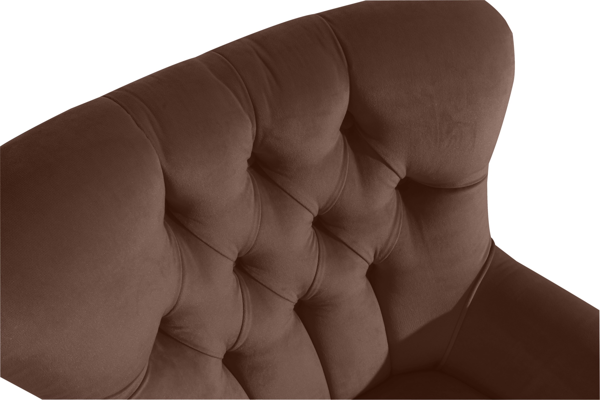Max Winzer® Chesterfield-Sessel »Bradley, Loungesessel, Chesterfield Optik in aktuellen Farben, bequem«, hohe Rückenlehne mit edler Knopfheftung, Retro und modern, hoher Fuß