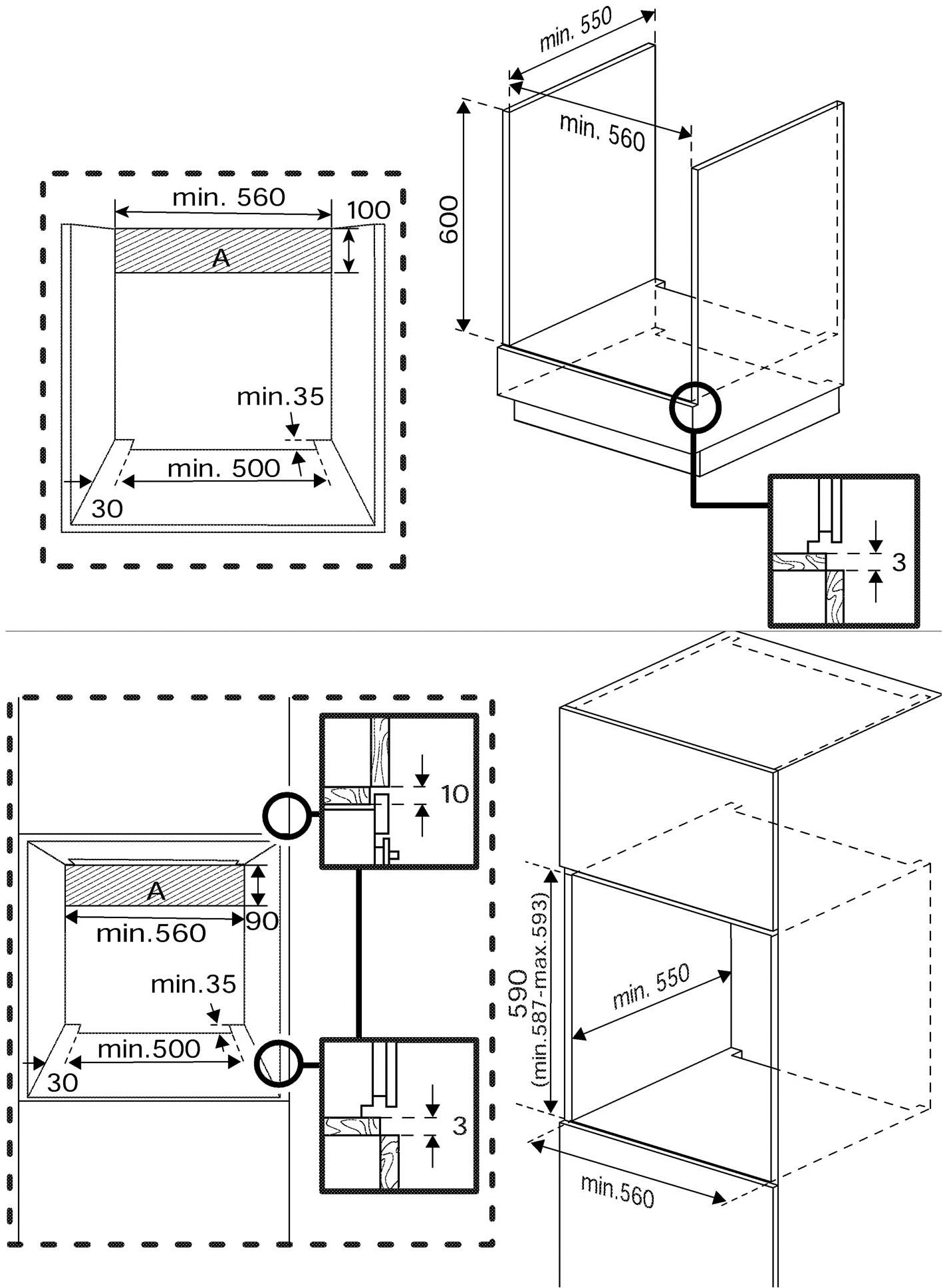 Privileg Backofen-Set »PBB52HROK«, Hydrolyse