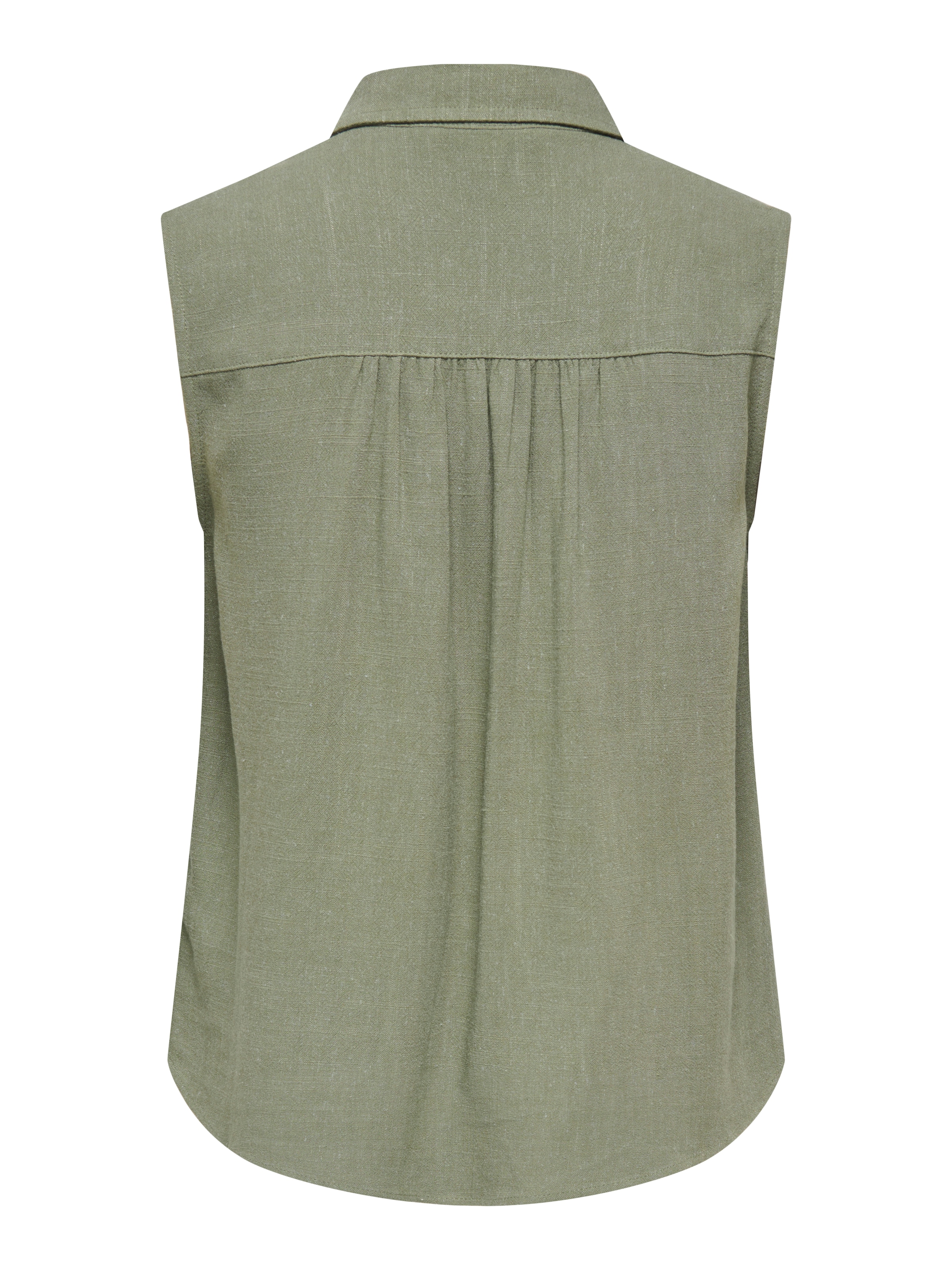 ONLY Blusentop »ONLSIESTA S/L LINEN BL SHIRT PNT NOOS« mit Leinen