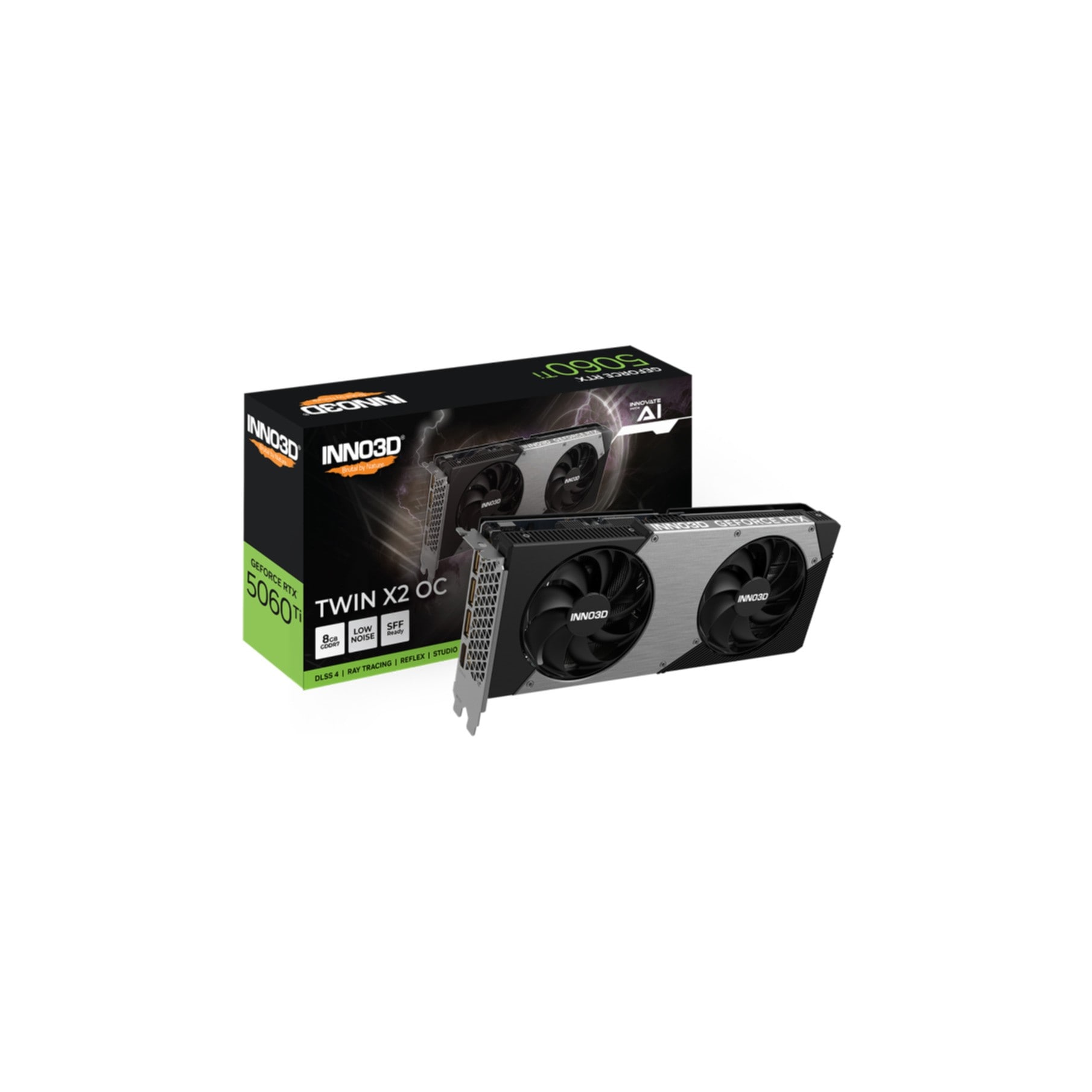 Inno3D Grafikkarte "GeForce RTX 5060 Ti TWIN X2 OC"