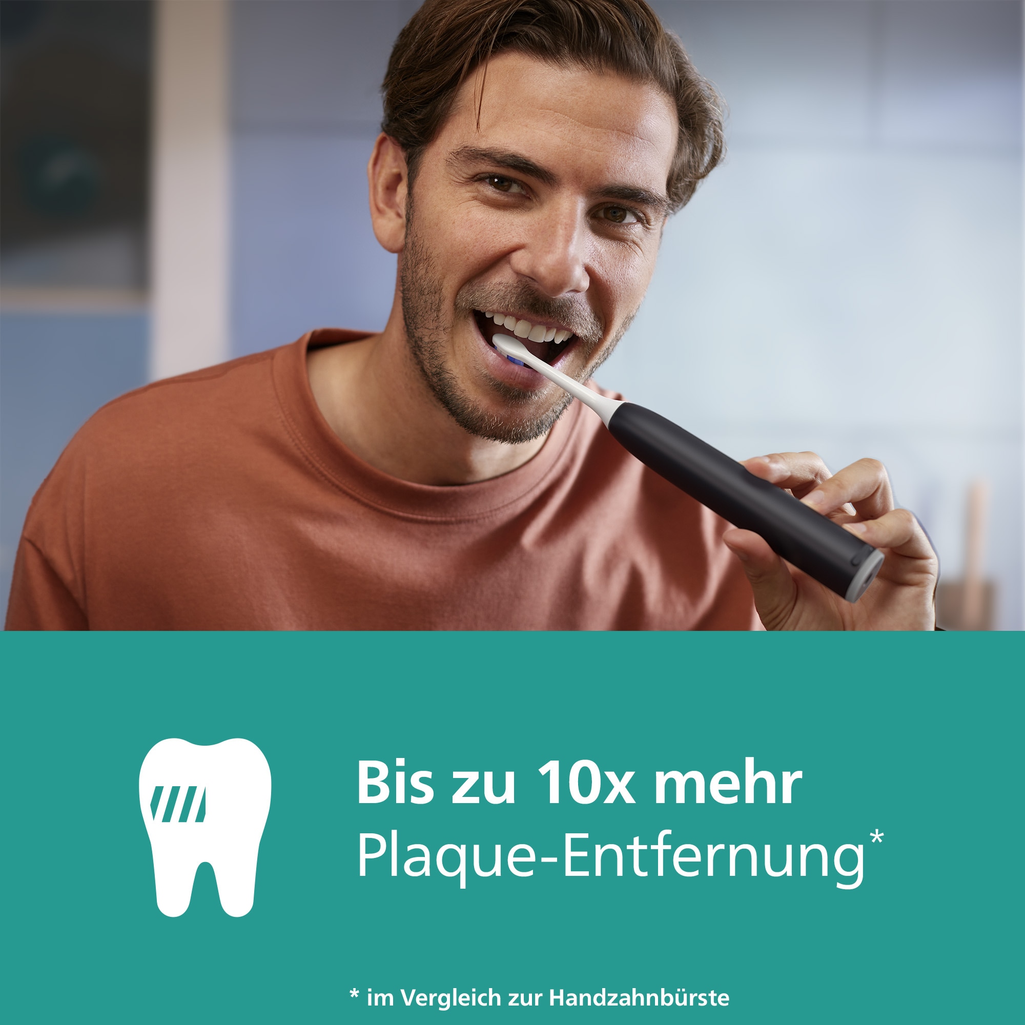 Philips Sonicare Elektrische Zahnbürste »Series 7100 HX7421/01«, 1 St. Aufsteckbürsten, mit visueller Andruckkontrolle, 7 Putzeinstellungen, inkl. Reiseetui