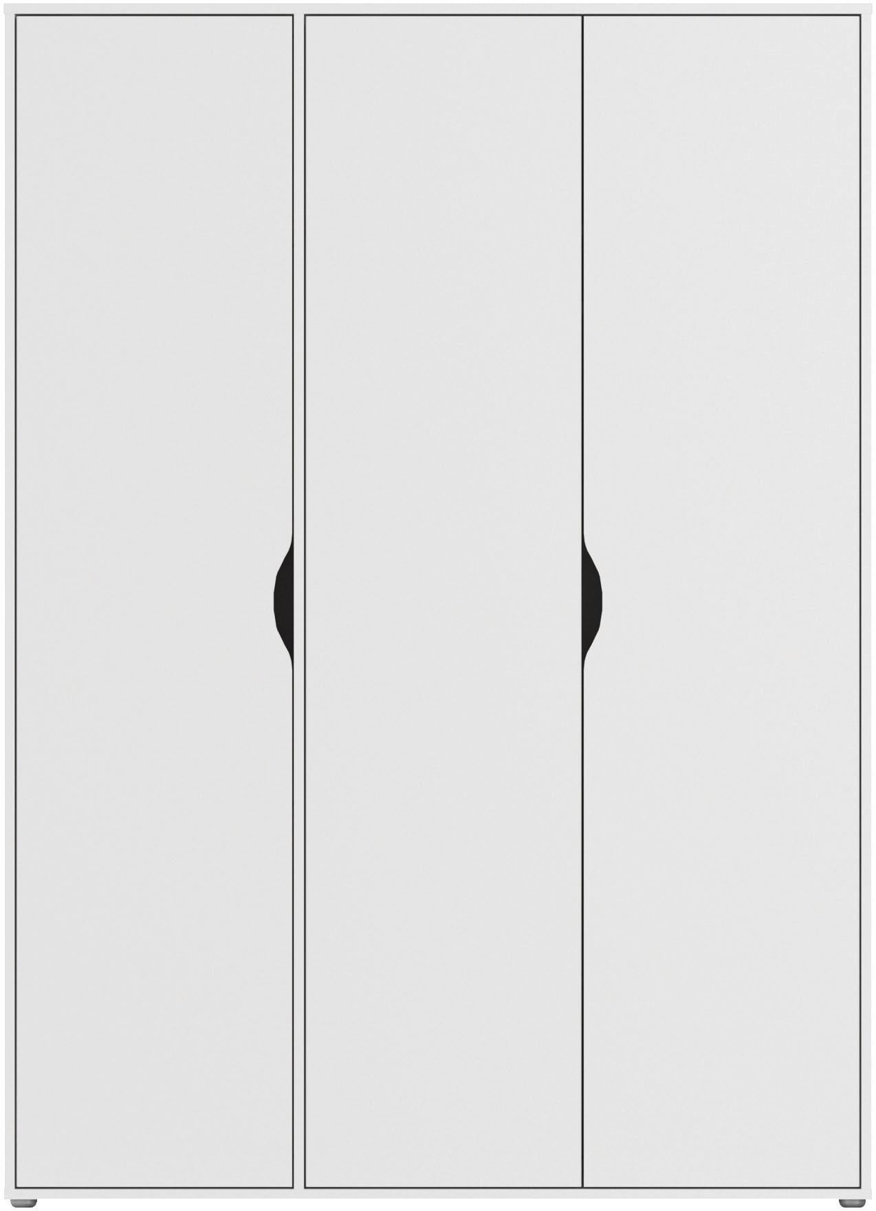 rauch Drehtürenschrank »Kleiderschrank Schrank Garderobe Wäscheschrank NARAI viel Stauraum«, (in 3 verschiedenen Ausstattungen BASIC/CLASSIC/PREMIUM), Griffausfräsungen für eine grifflose Optik TOPSELLER MADE IN GERMANY