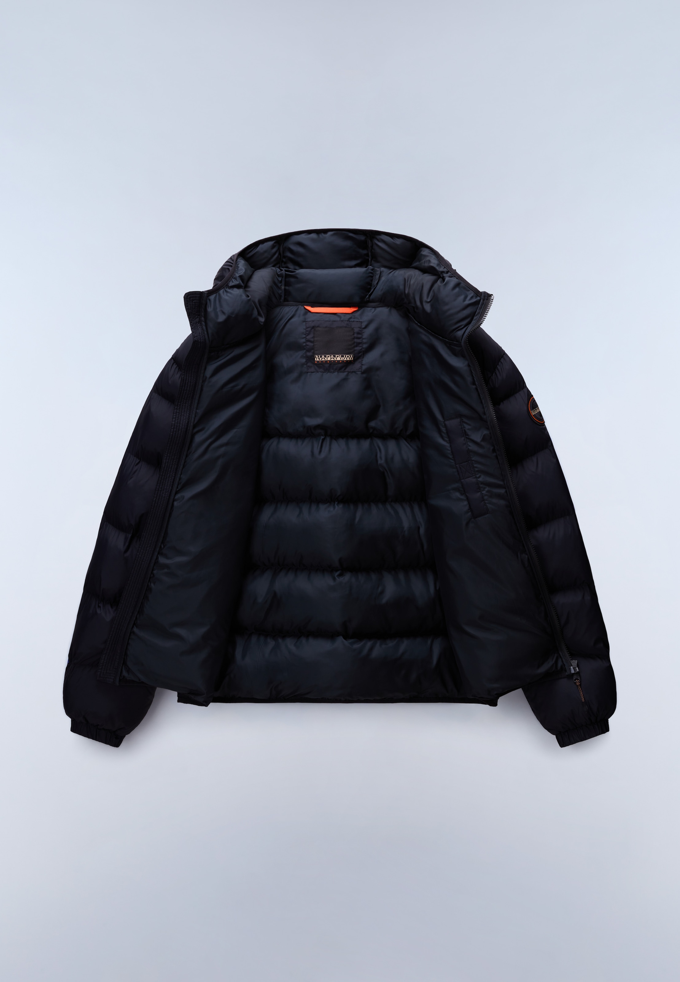 Napapijri Steppjacke »A-MOLVENO HOOD BLACK BEAUTY« auch in großen Größen