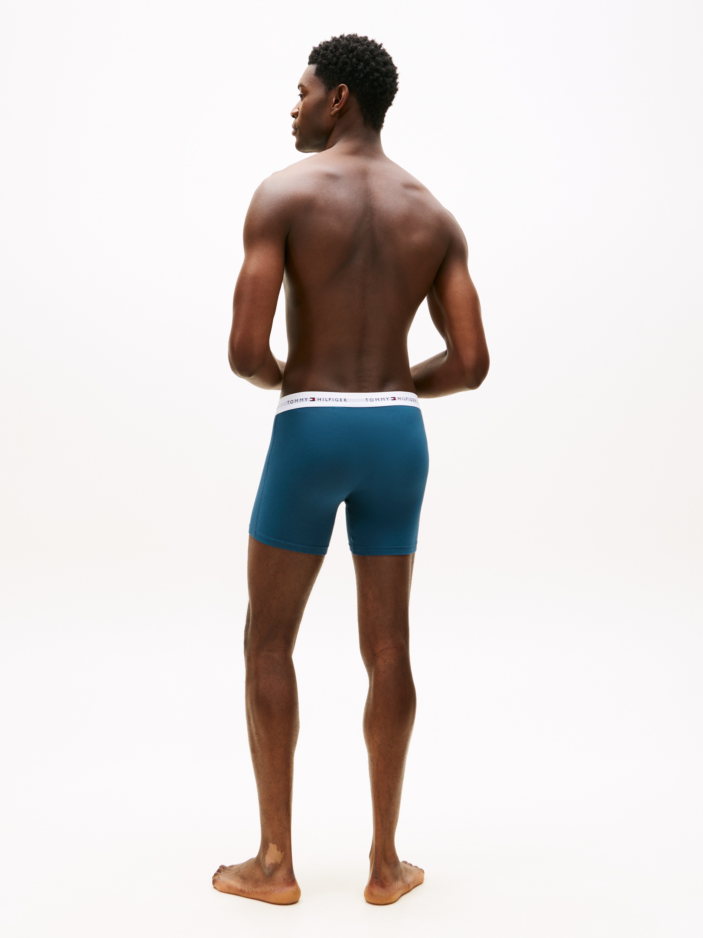 Tommy Hilfiger Underwear Boxer 3 Stk. Körpernahe Passform mit elastischem Bund, lange Form