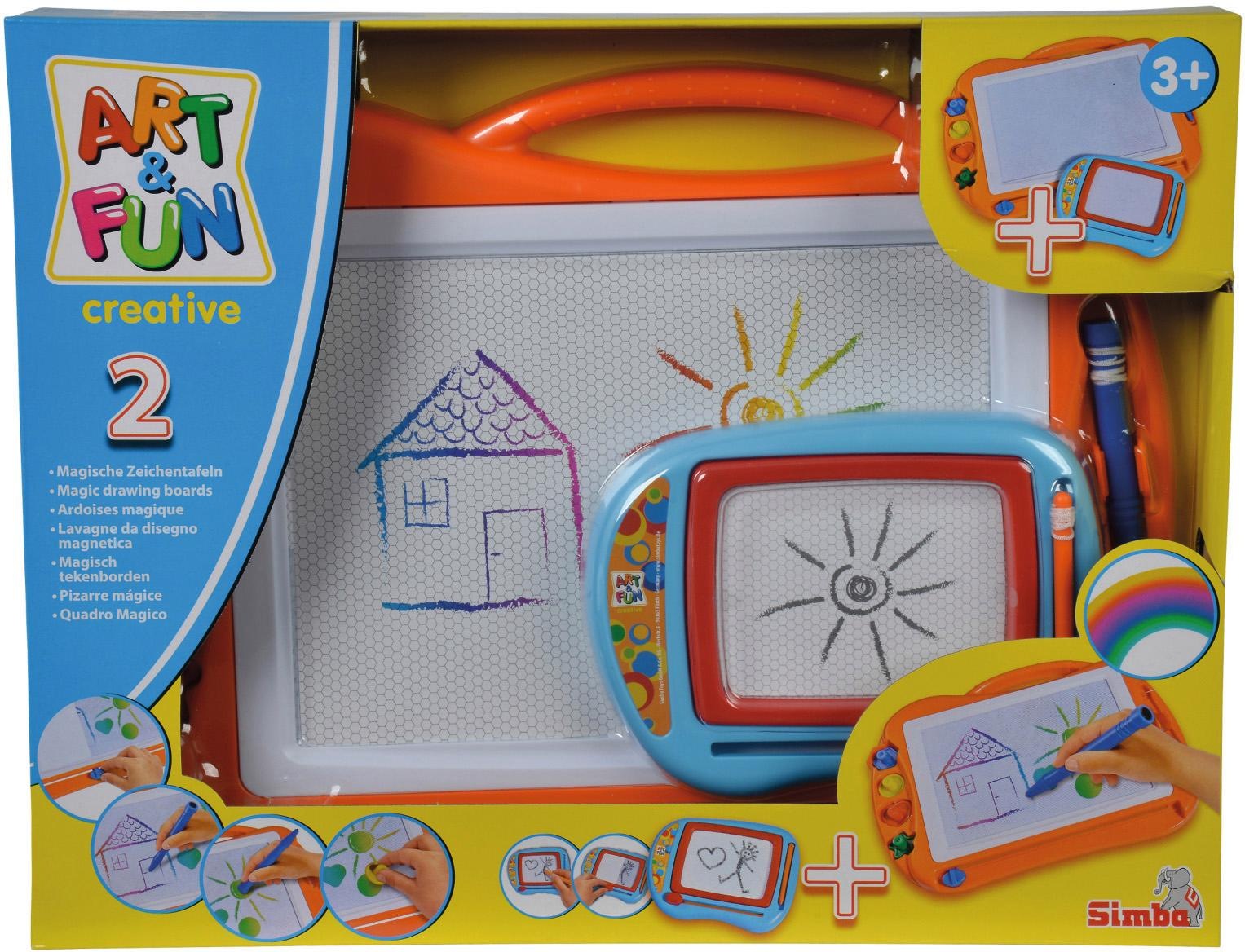 SIMBA Zaubertafel "Art & Fun 2 Farb-Maltafeln" bequem bestellen