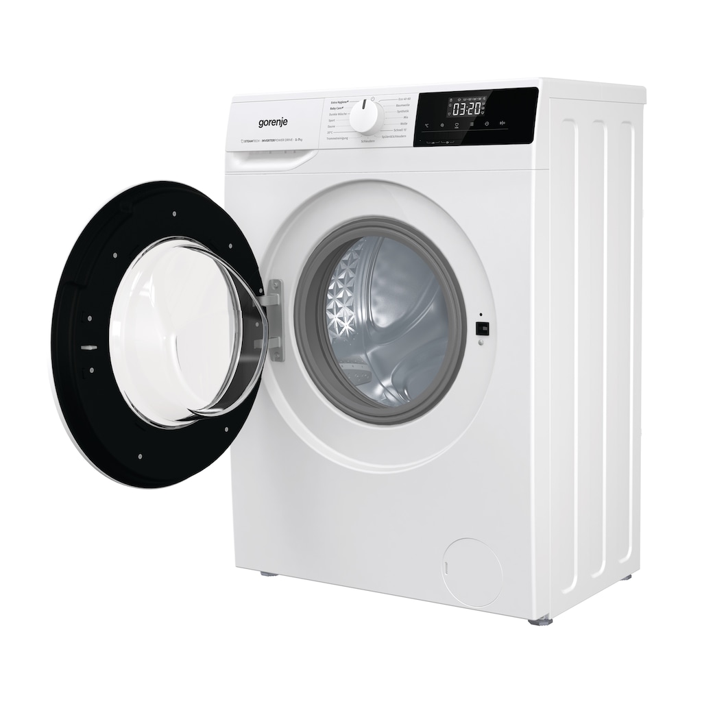 GORENJE Waschmaschine, WNHPI 74 SCS/DE, 7 kg, 1400 U/min, Quick 17´Programm
