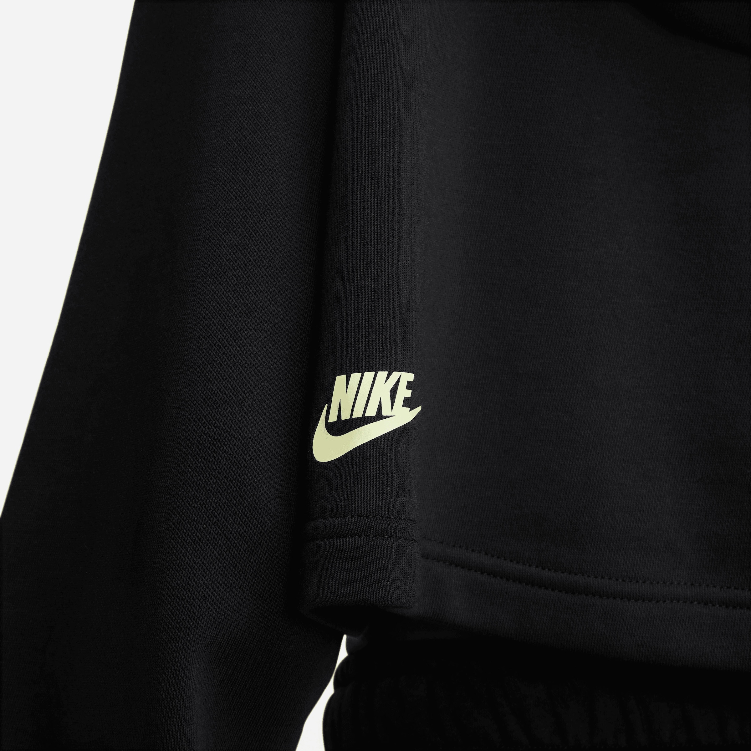 Nike »W NSW bei Kapuzensweatshirt PO Sportswear HOODIE FLC DNC« CROP