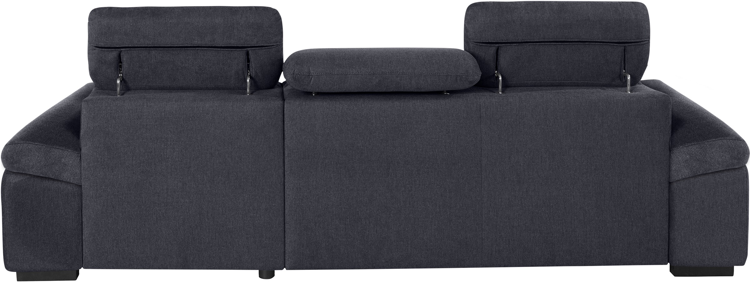 COTTA Ecksofa »Lola L-Form mit Kopfteilfunktion & Hocker«, (Set, mit Hocker), wahlweise mit Bettfunktion, Bettkasten & Armteilverstellung