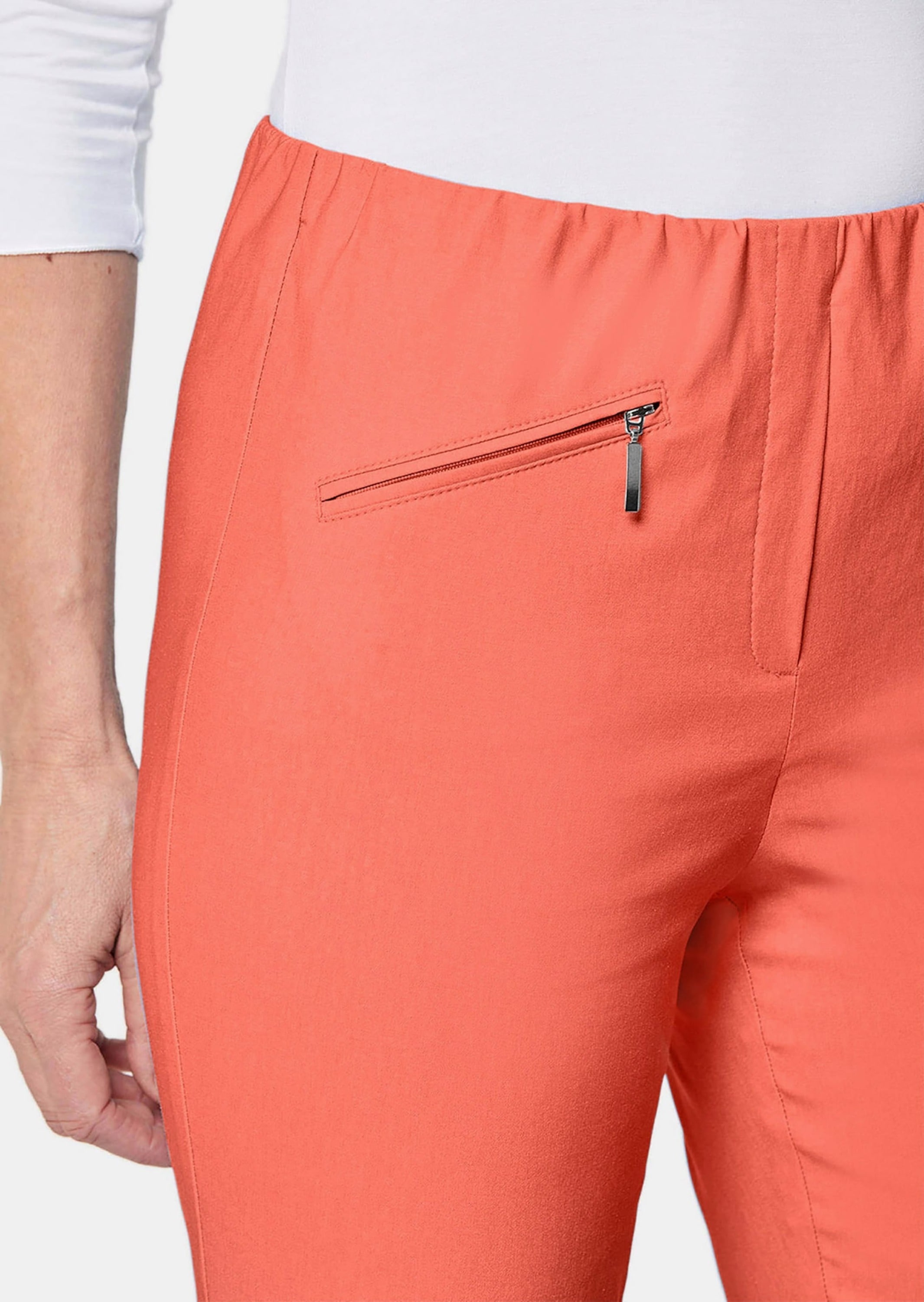 GOLDNER 2-in-1-Hose »Bengalinhose LOUISA Superelastische Hose LOUISA mit Reißverschlusstaschen«
