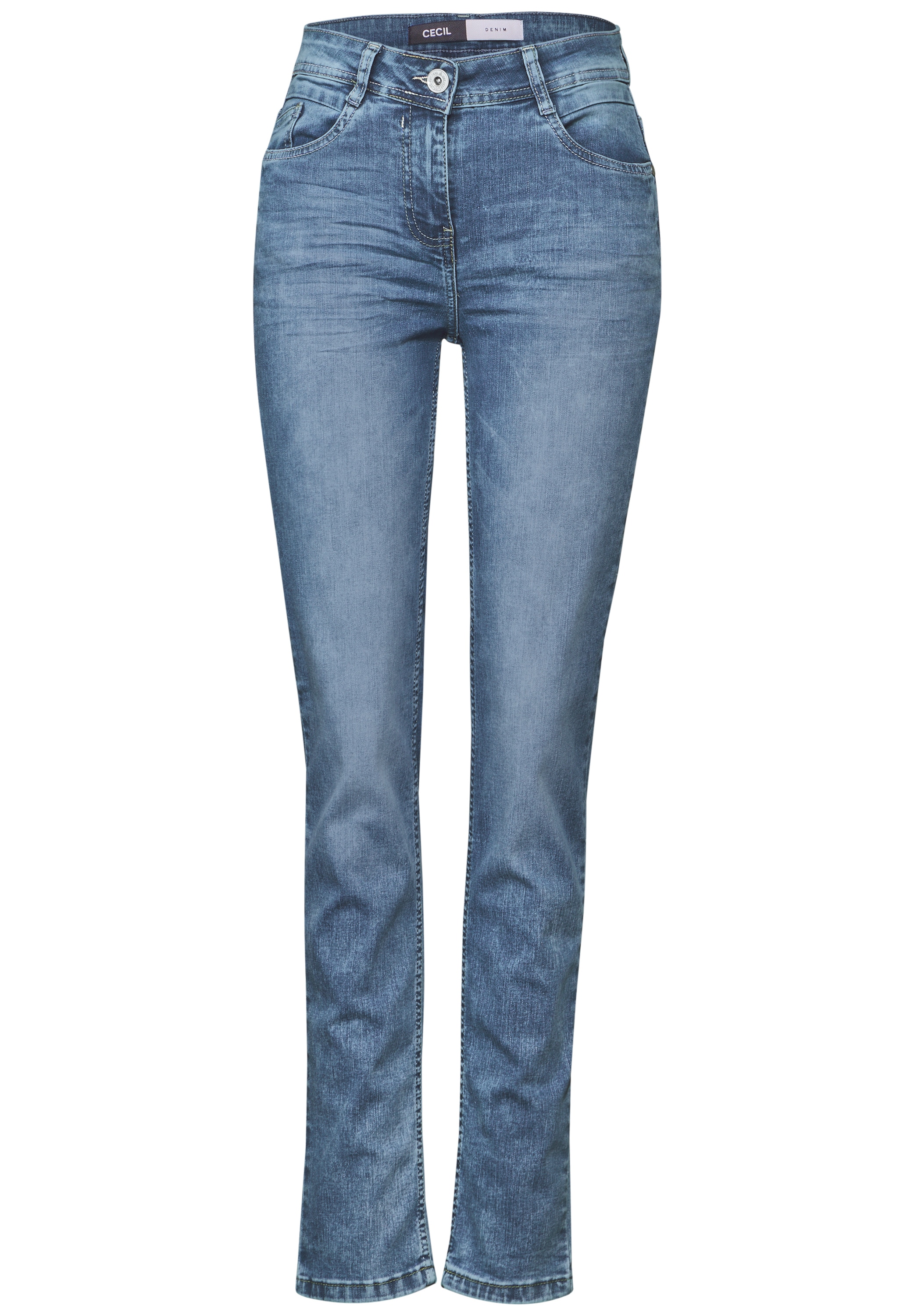 Cecil Slim-fit-Jeans »Style Toronto«, bequemer fit