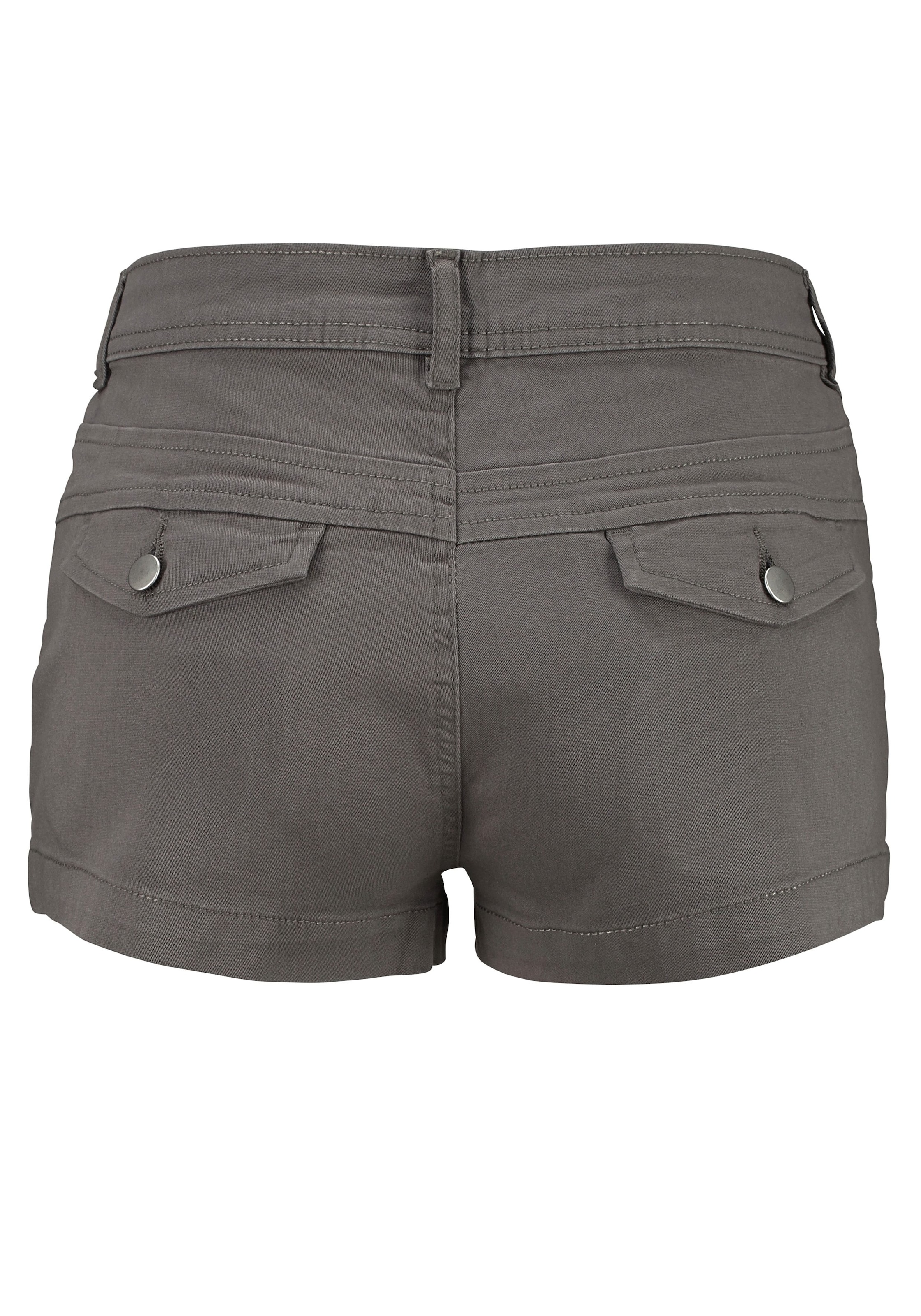 LASCANA Shorts, aus Baumwollstretch mit Taschen, kurze Hose, Freizeitlook