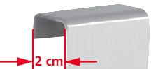 WENKO Türhaken »Modell Rondo«, Türgarderobe, Hakenleiste mit 3 Haken, für einen Türfalz von 2 cm
