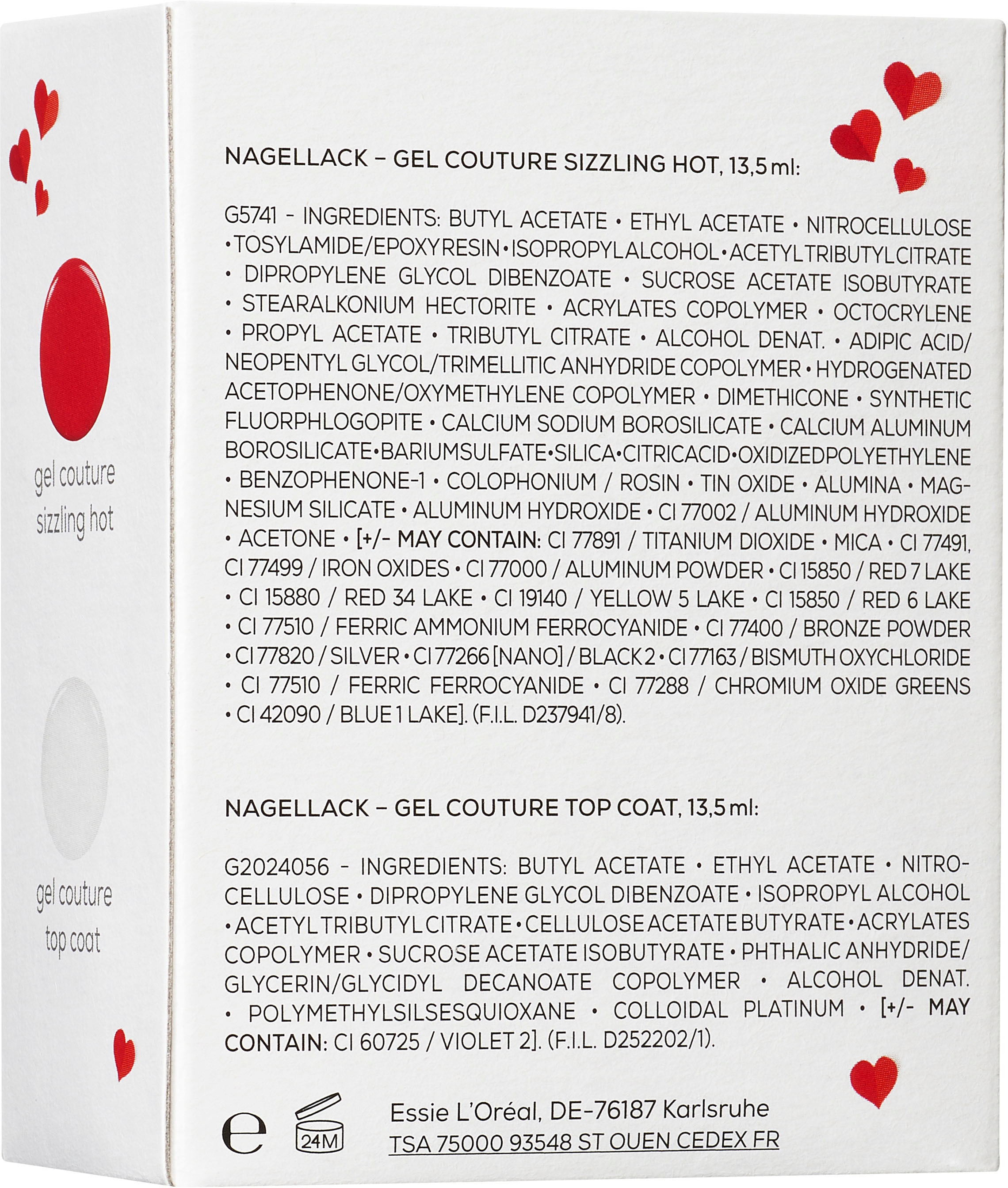 essie Nagellack-Set »Nagellack gel couture Routine Set« bestellen |  UNIVERSAL