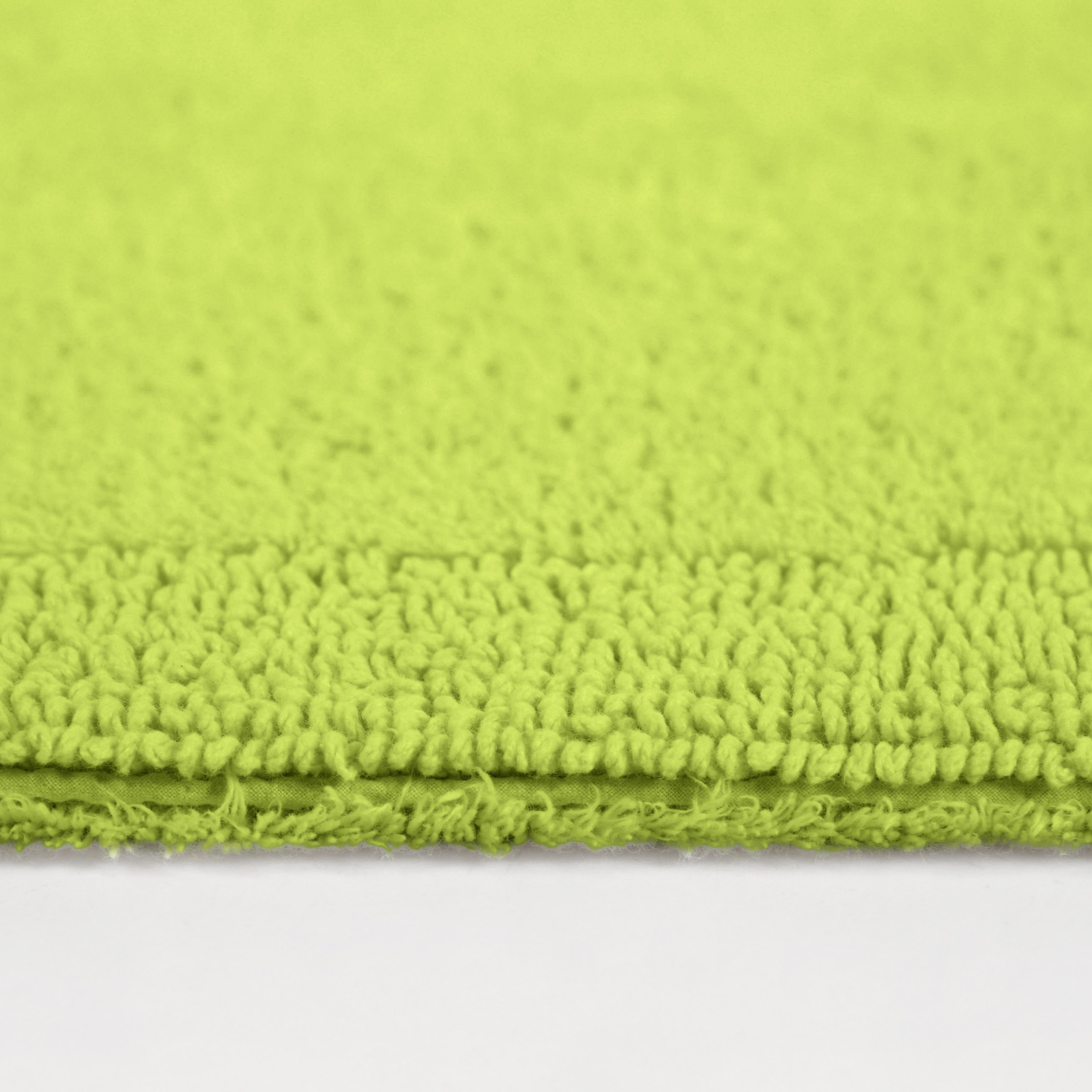 my home Badematte »Kapra, Badvorleger, Badezimmer Teppich«, beidseitig nutzbar-fußbodenheizungsgeeignet-strapazierfähig, mit Bordüre, Badteppich, Badematte, Baumwolle