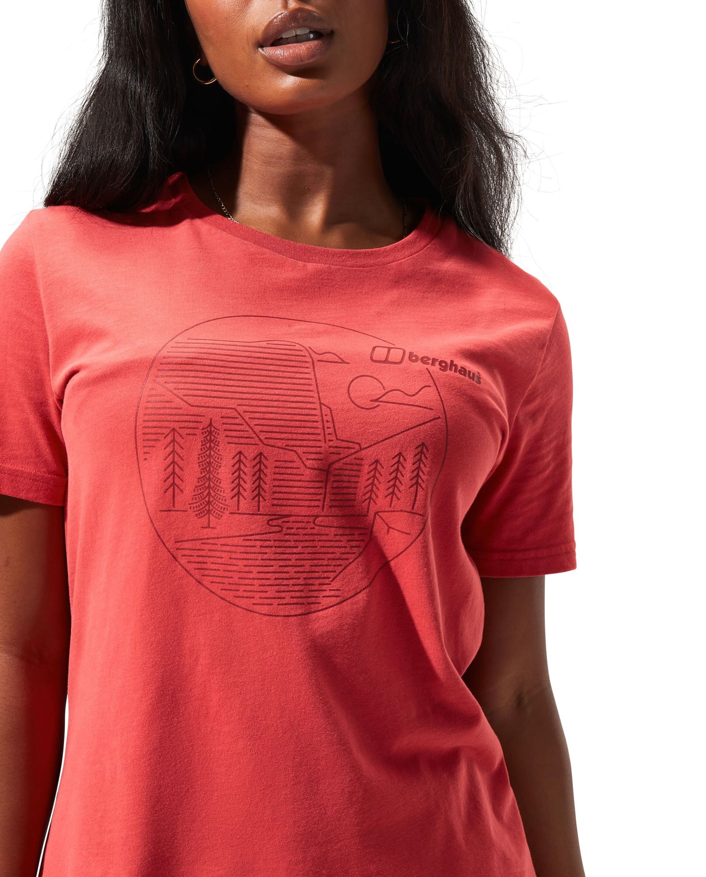 Berghaus T-Shirt »Berghaus Baumwoll-Shirt« bequem geschnitten