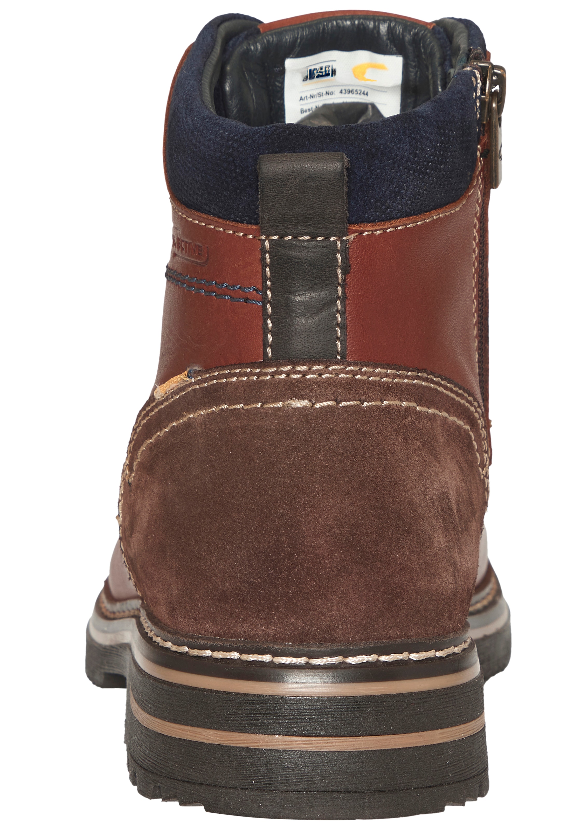 camel active Schnürboots  Winterboots, Stiefel mit Reißverschluss