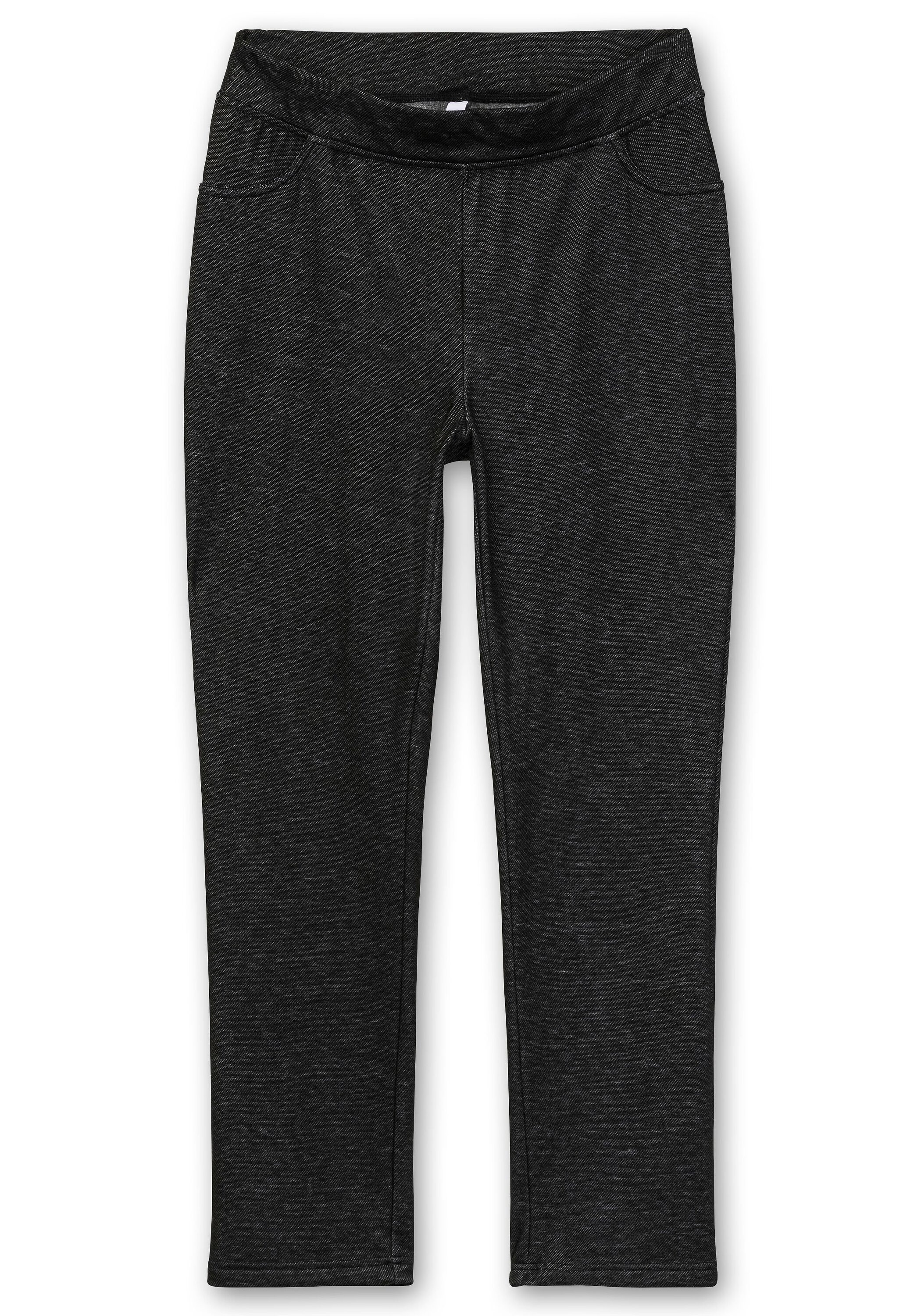 Sheego Leggings »Kuschelige, melierte Leggings aus weicher, leicht wärmender Melangequalität«