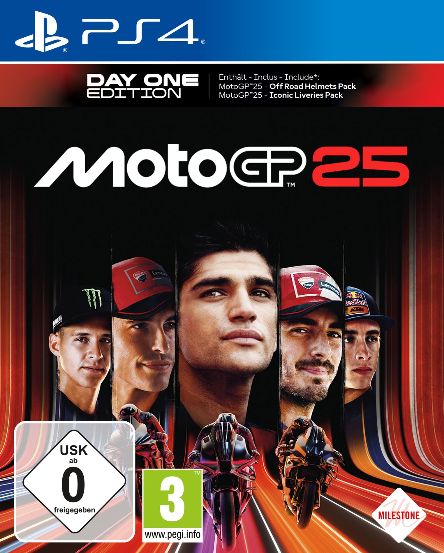 Milestone Spielesoftware »MotoGP 25«, PlayStation 4