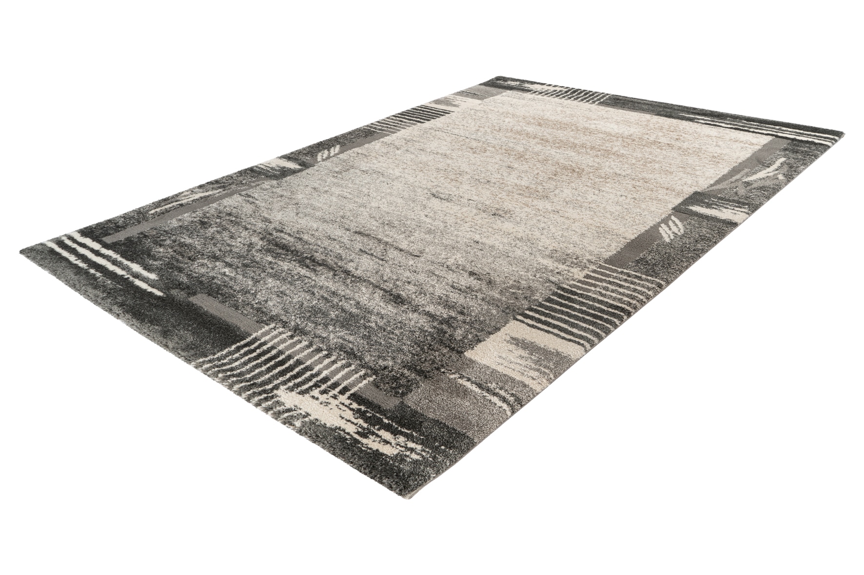 Obsession Teppich »My Frisco 284« rechteckig 12 mm Höhe meliert, mit moderner Bordüre, Wohnzimmer, Schlafzimmer