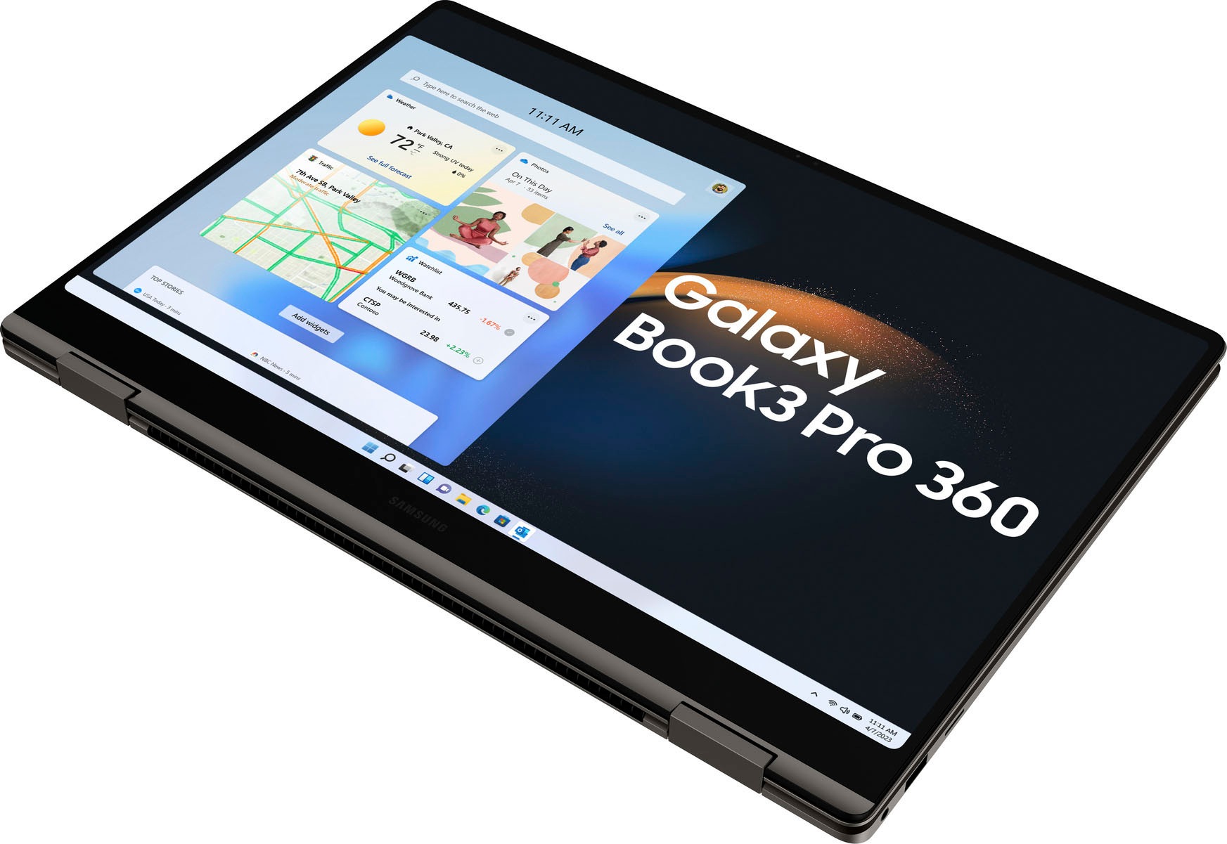 Samsung Convertible Notebook »Galaxy Book3 Pro 360«, 40,62 cm, / 16 Zoll, Intel, Core i7, Iris Xe Graphics, 512 GB SSD