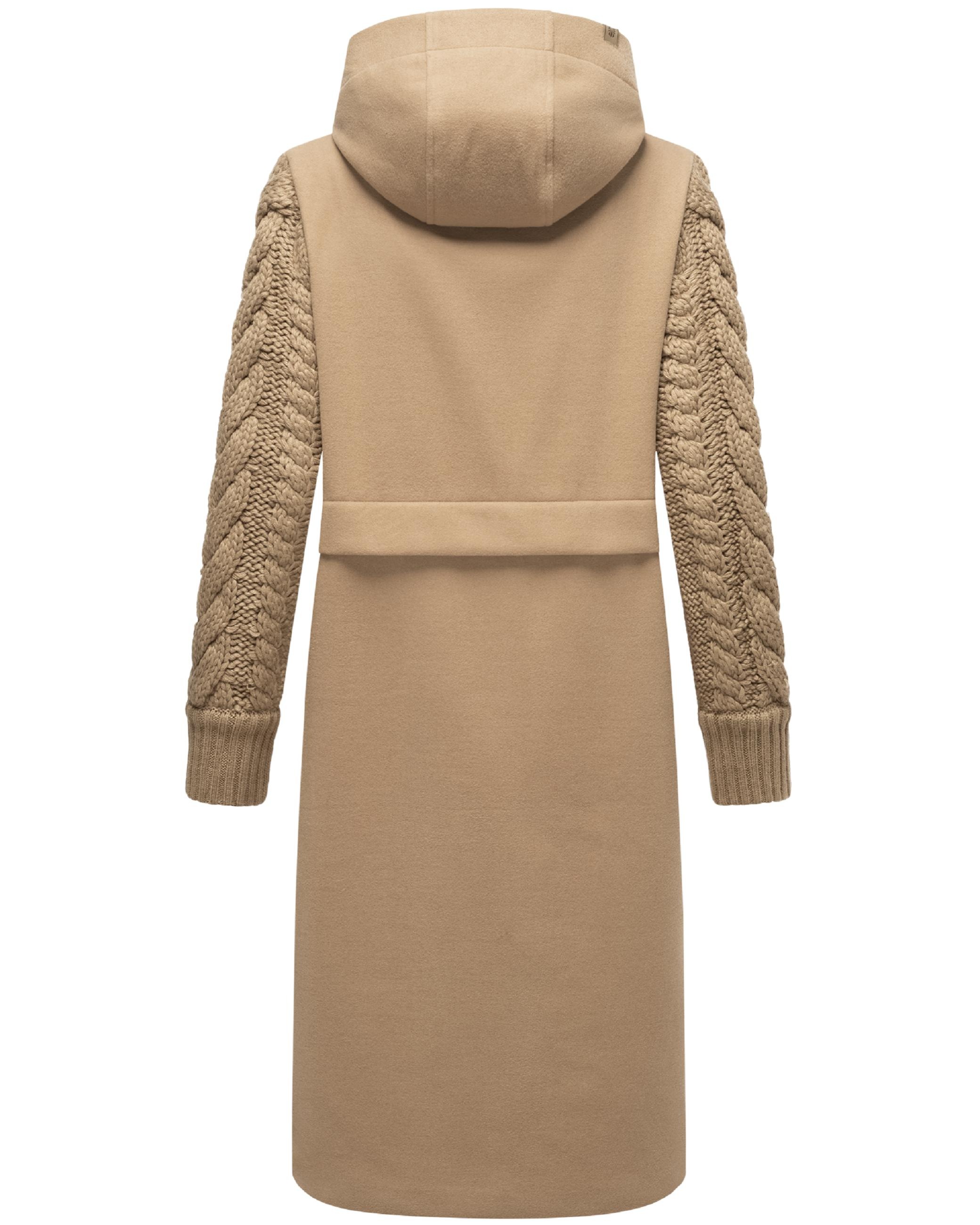Navahoo Kurzmantel »Wintermantel Knit Babe 14«
