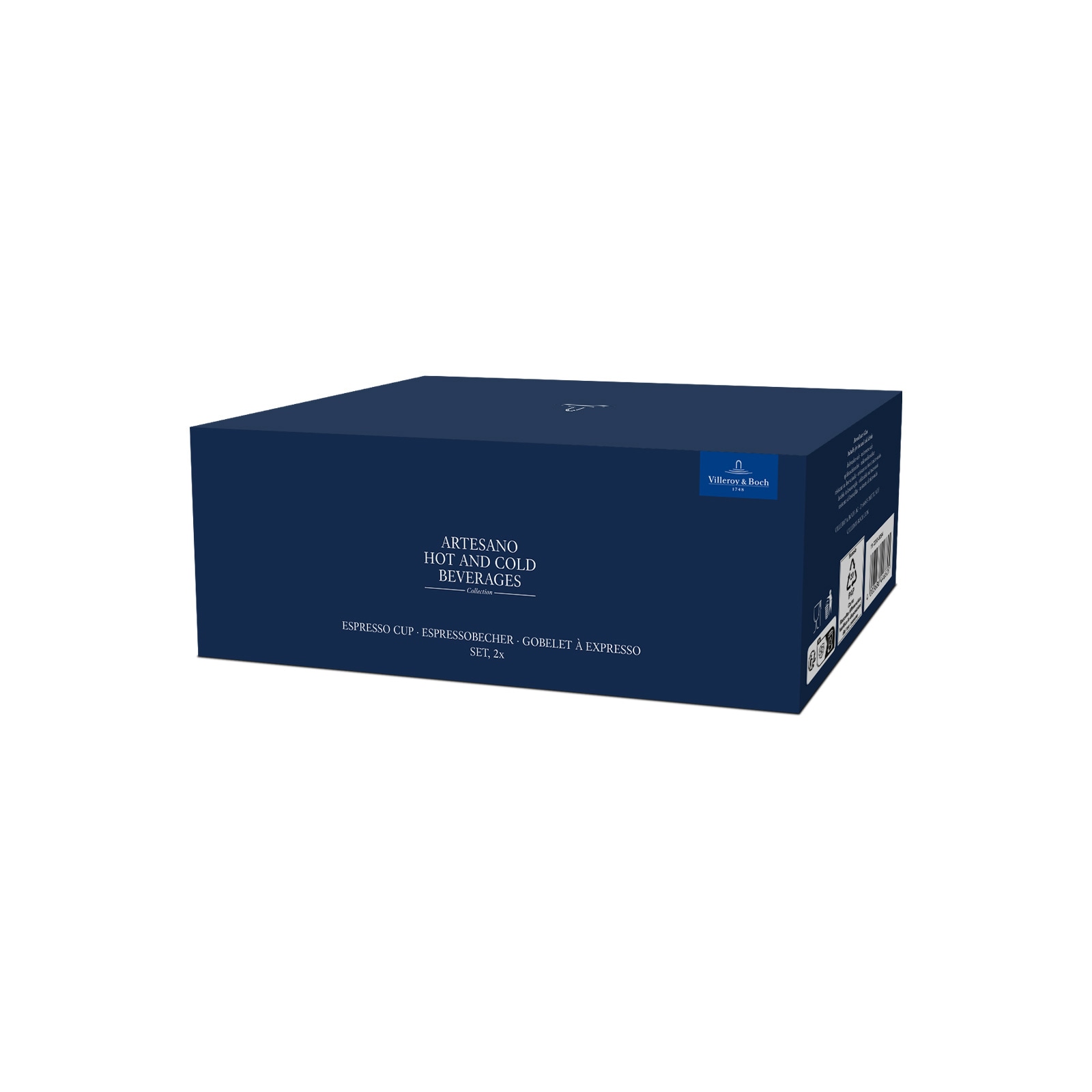 Villeroy & Boch Thermoglas »Espressobecher Artesano Hot & Cold 60 ml 2er Set transparent«