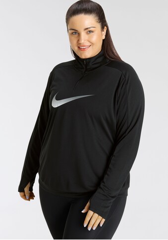 Nike Laufshirt »Dri-FIT Swoosh Women's Half-Zip Long Sleeve Top (Plus)« kaufen
