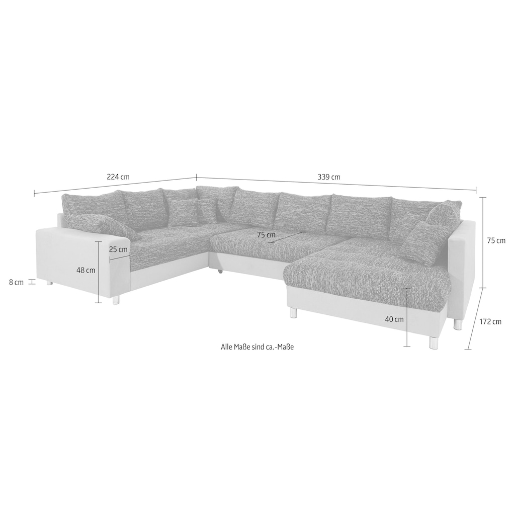 Mr. Couch Wohnlandschaft »Tobi«