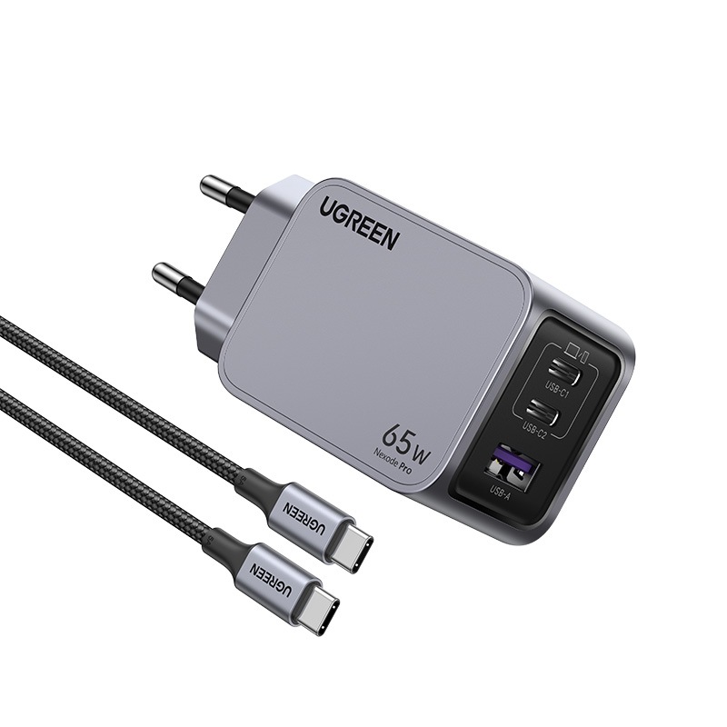 UGREEN Schnelllade-Gerät »Nexode Pro 65W 3-Port GaN Fast Charger Set X755«