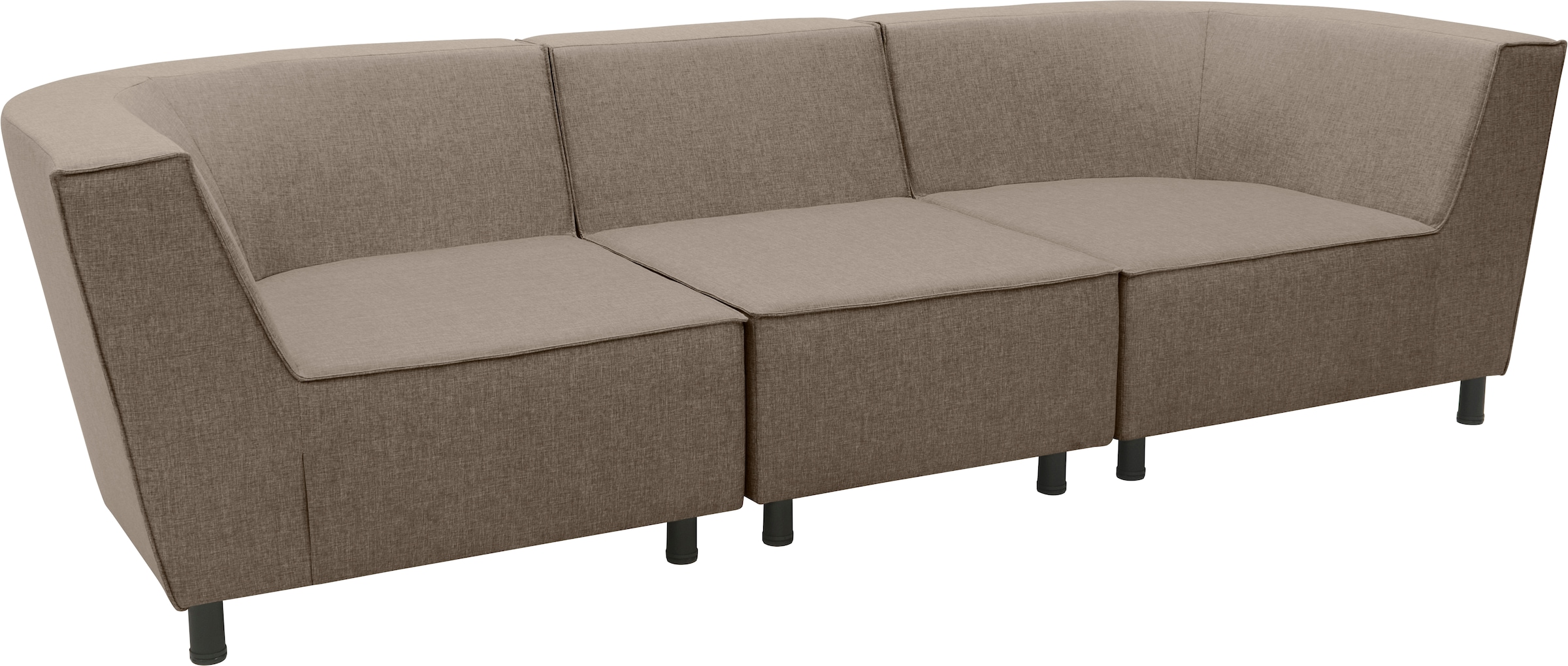 DOMO collection 3-Sitzer »Sonna, individuell zusammenstellbar«, Gartenlounge-Set oder Einzelelemente, Outdoor